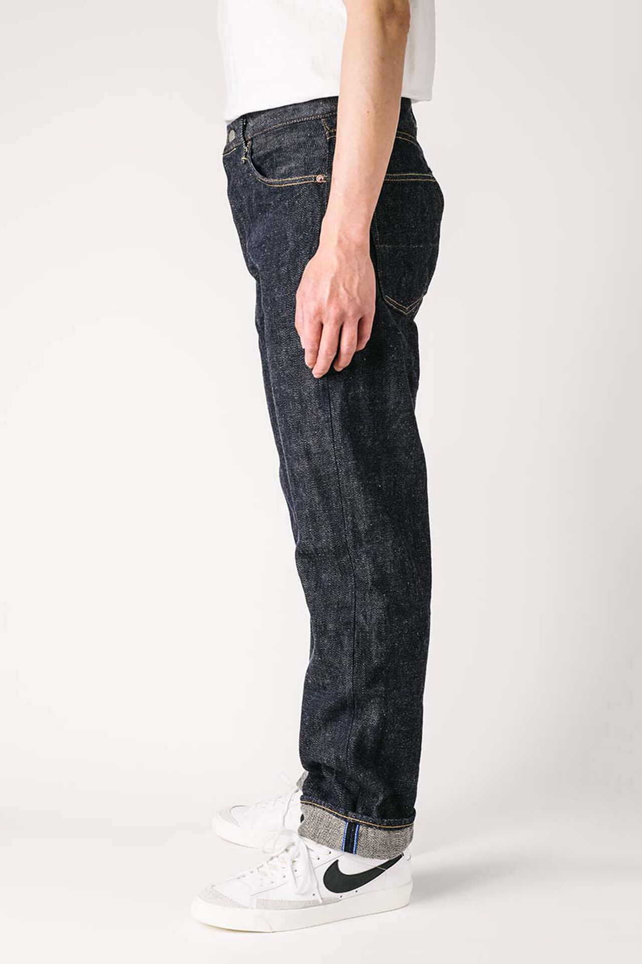 MI0805R
"Miyabi" 18.7oz Regular Straight Jeans image number 4