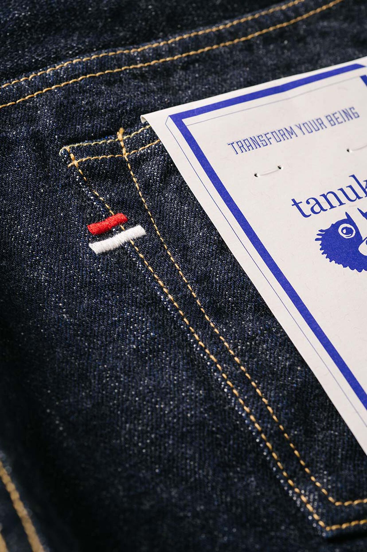 NT 16.5oz "Natural Indigo" Tapered Jeans-One Wash-32 image number 10