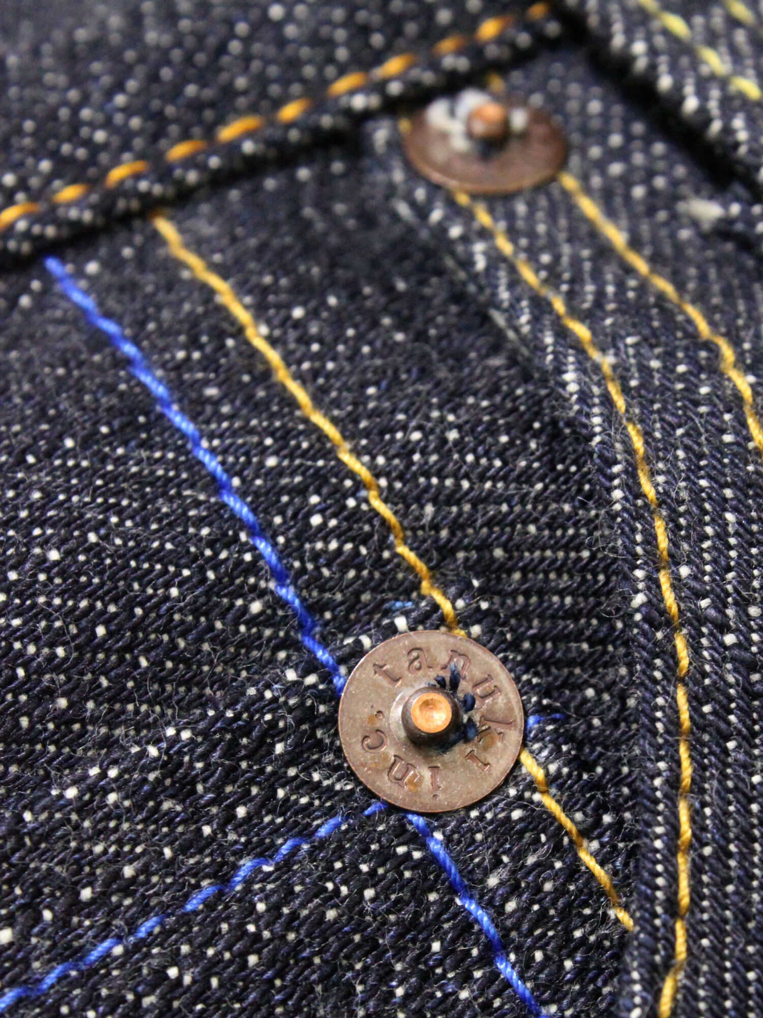 L 美品 24AW UNITED ARROWS & SONS DENIM TRU Denim Super Straight Cut Wolf Billionaire