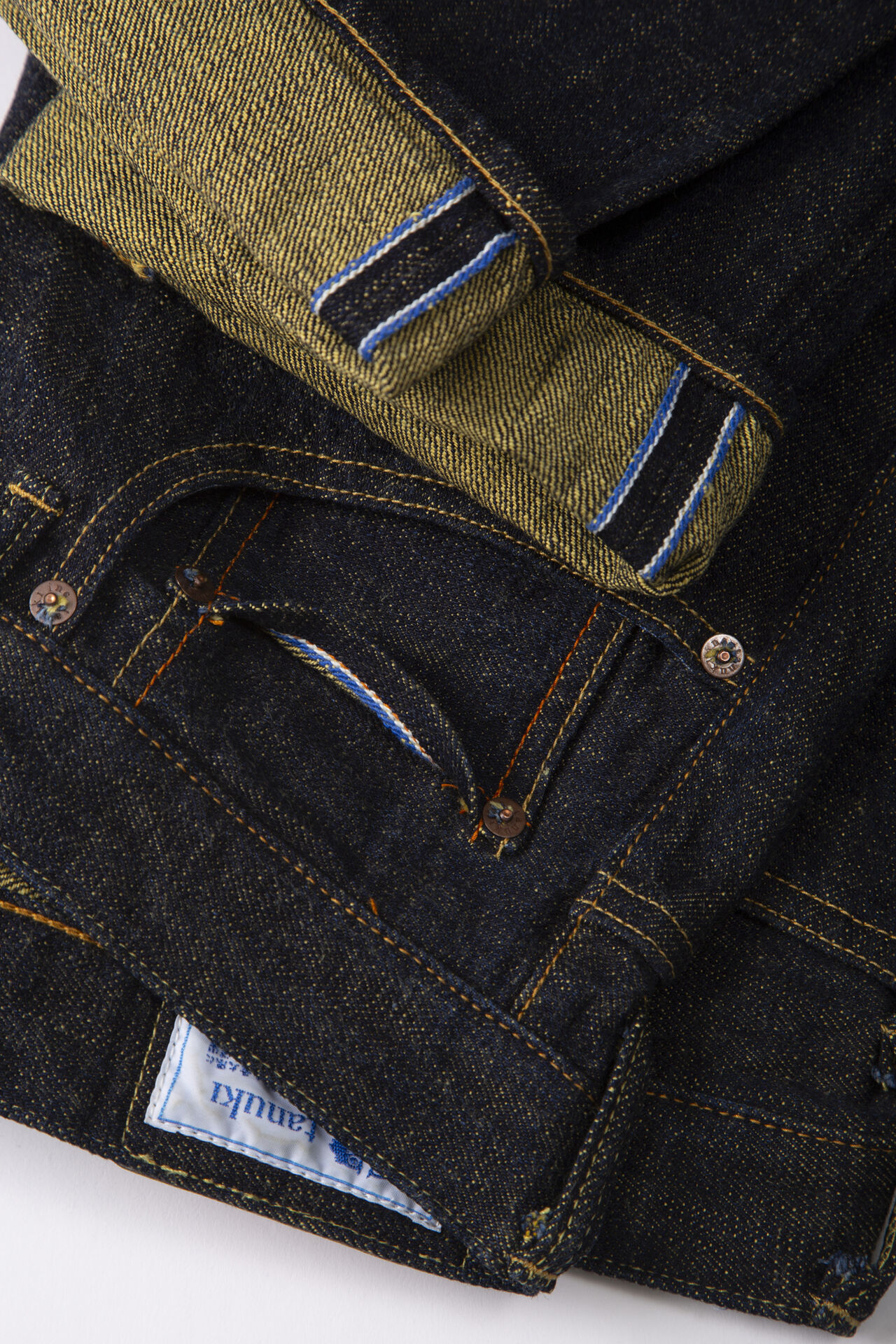 TNK202SA 15OZ "SOGA" ハイライズテーパードジーンズ,, large image number 7