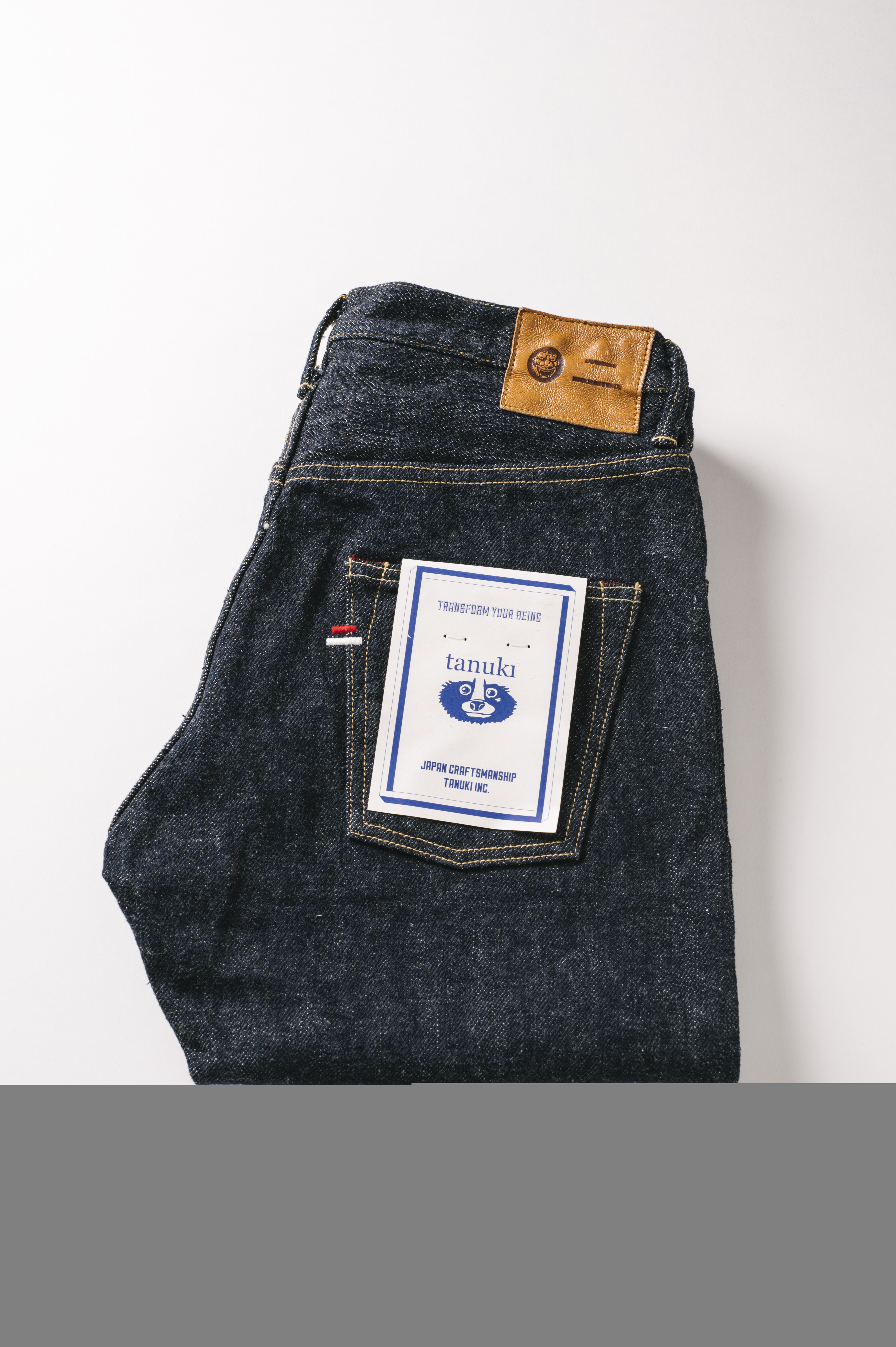 大学生 割引 x ONI OTNHT Buy TANUKI Indigo Natural 20oz Collaboration パンツ