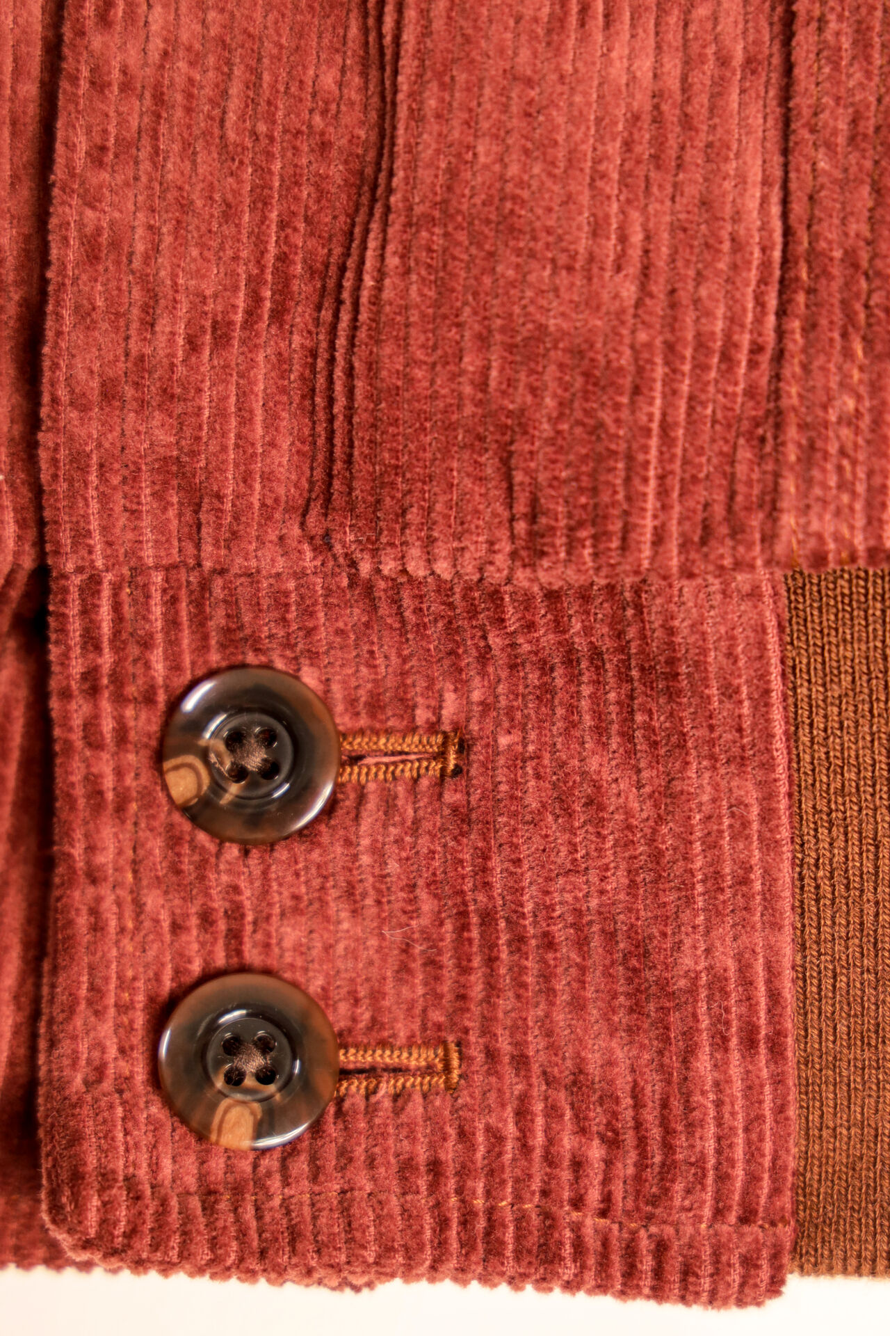 TNK501SZA "Sazanami" Corduroy Jacket (Brown) image number 8