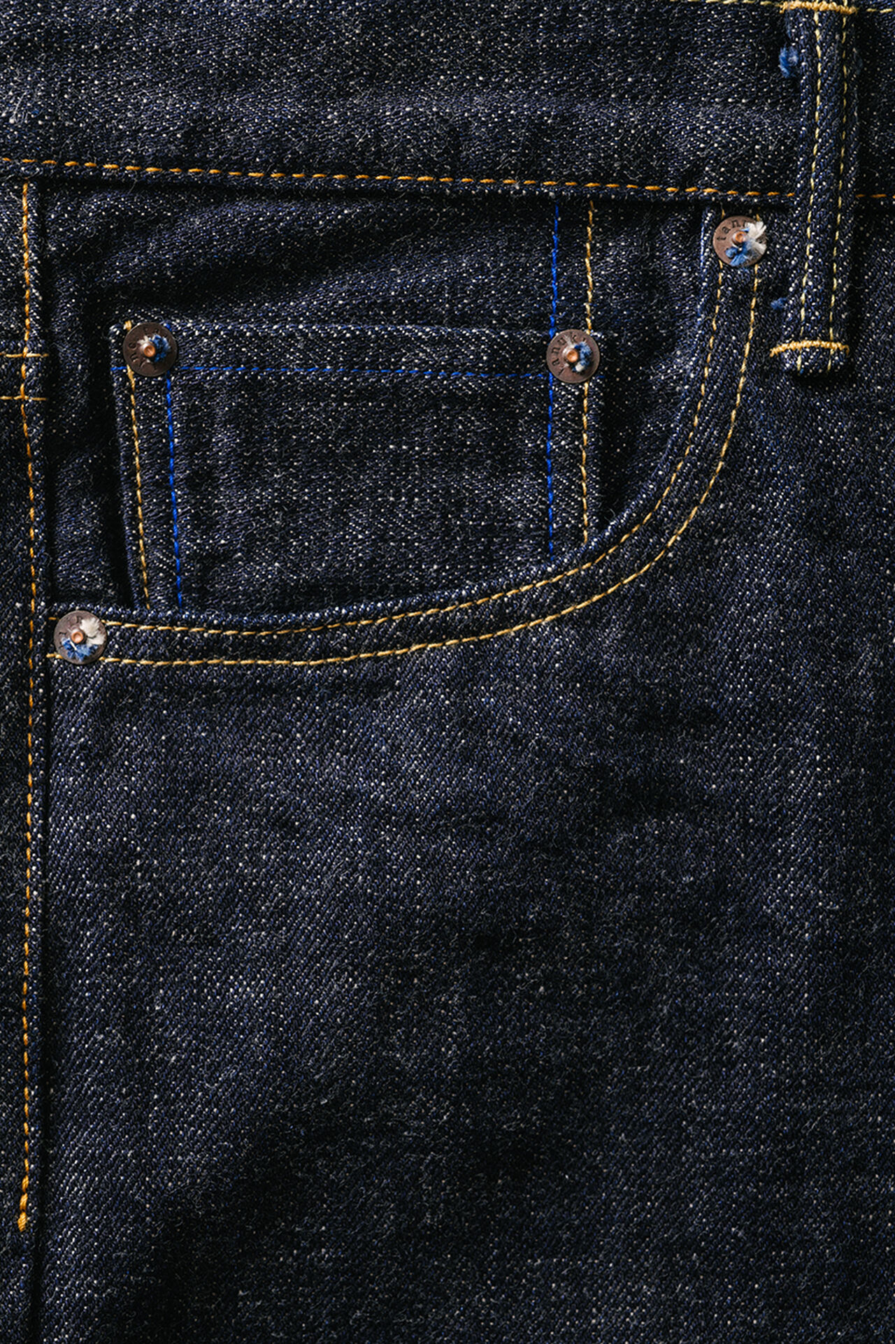 ZHT 14oz"Zetto"ハイライズテーパードジーンズ,, large image number 22