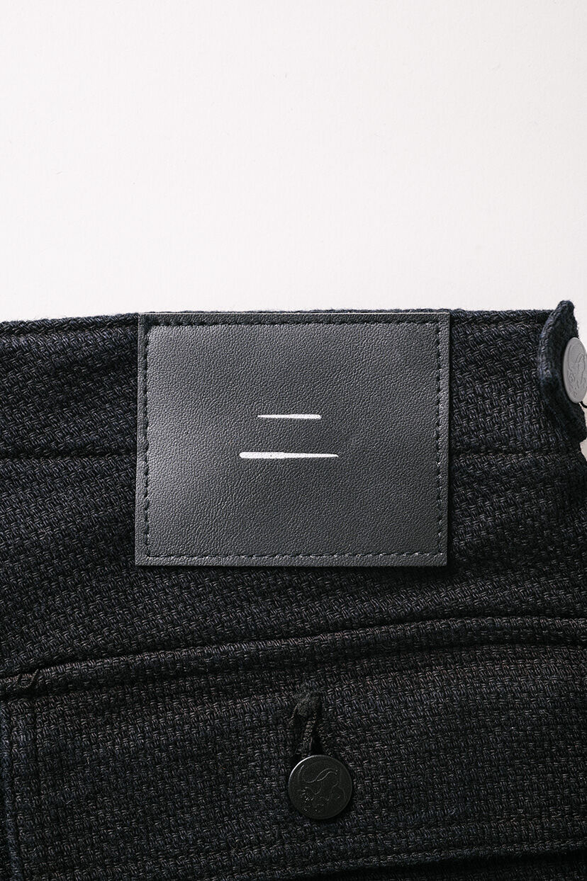 Buy Tanuki x Graph Zero Sumi Overdye Sashiko Ulitlity Pants for