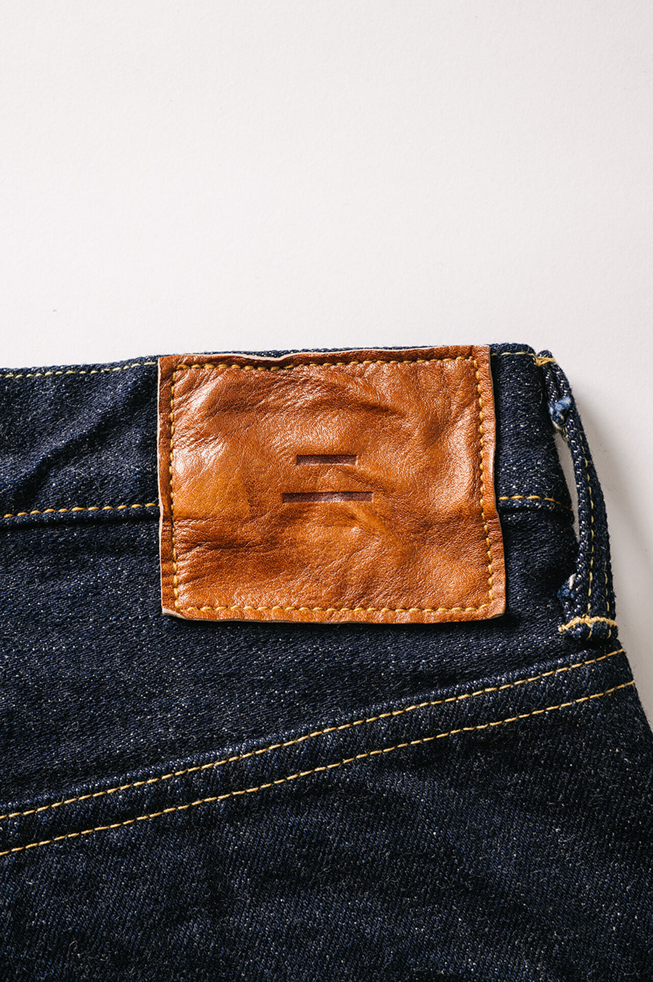 NHT 16.5oz "Natural Indigo" High Tapered Jeans image number 14