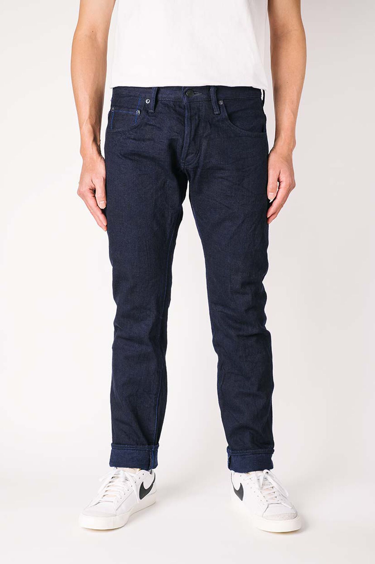 IDT 15oz "IDxID" Tapered Jeans image number 0