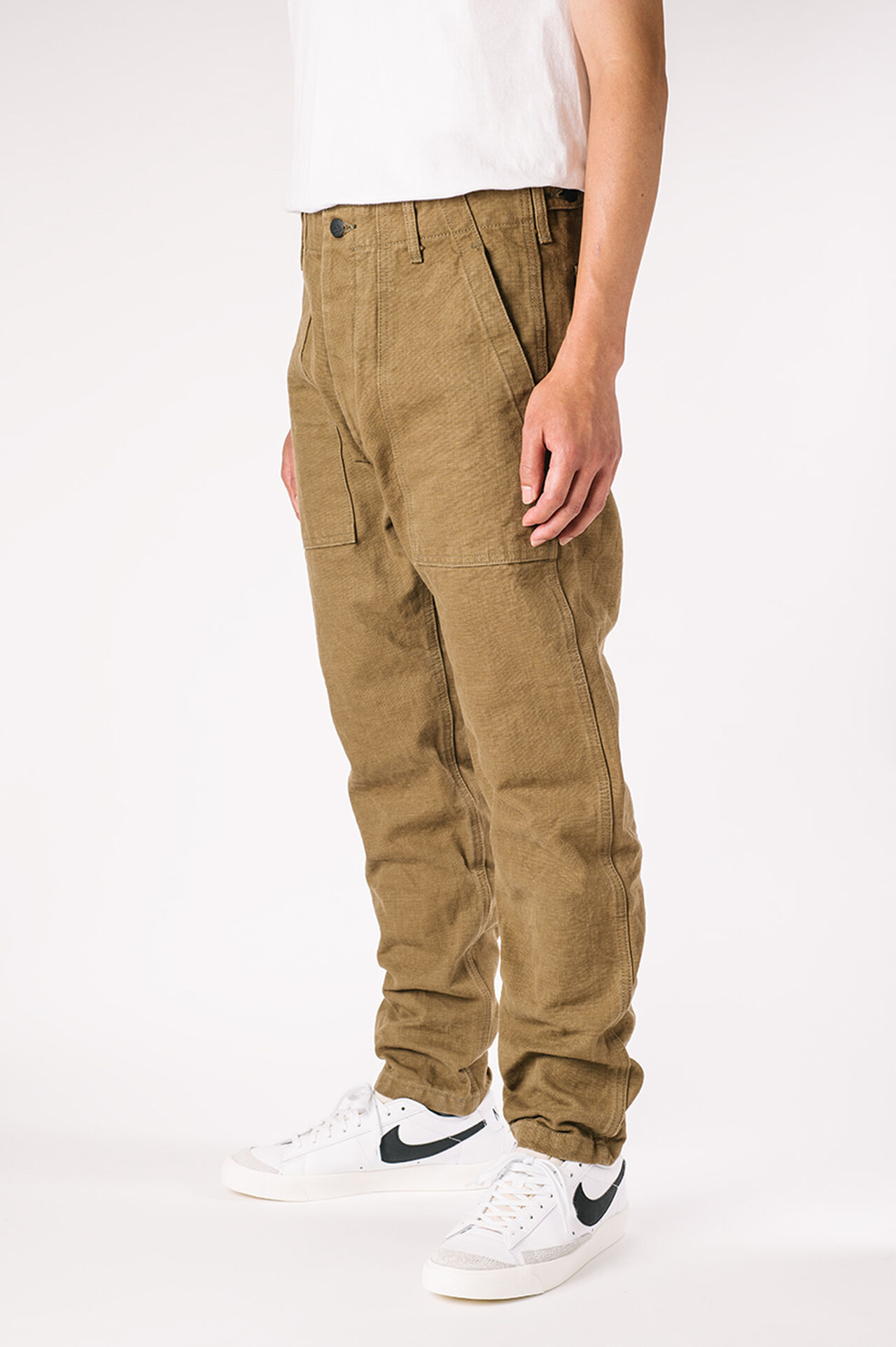 YO0905BKRBRK 25OZ UTILITY BROWN PANTS,, large image number 3