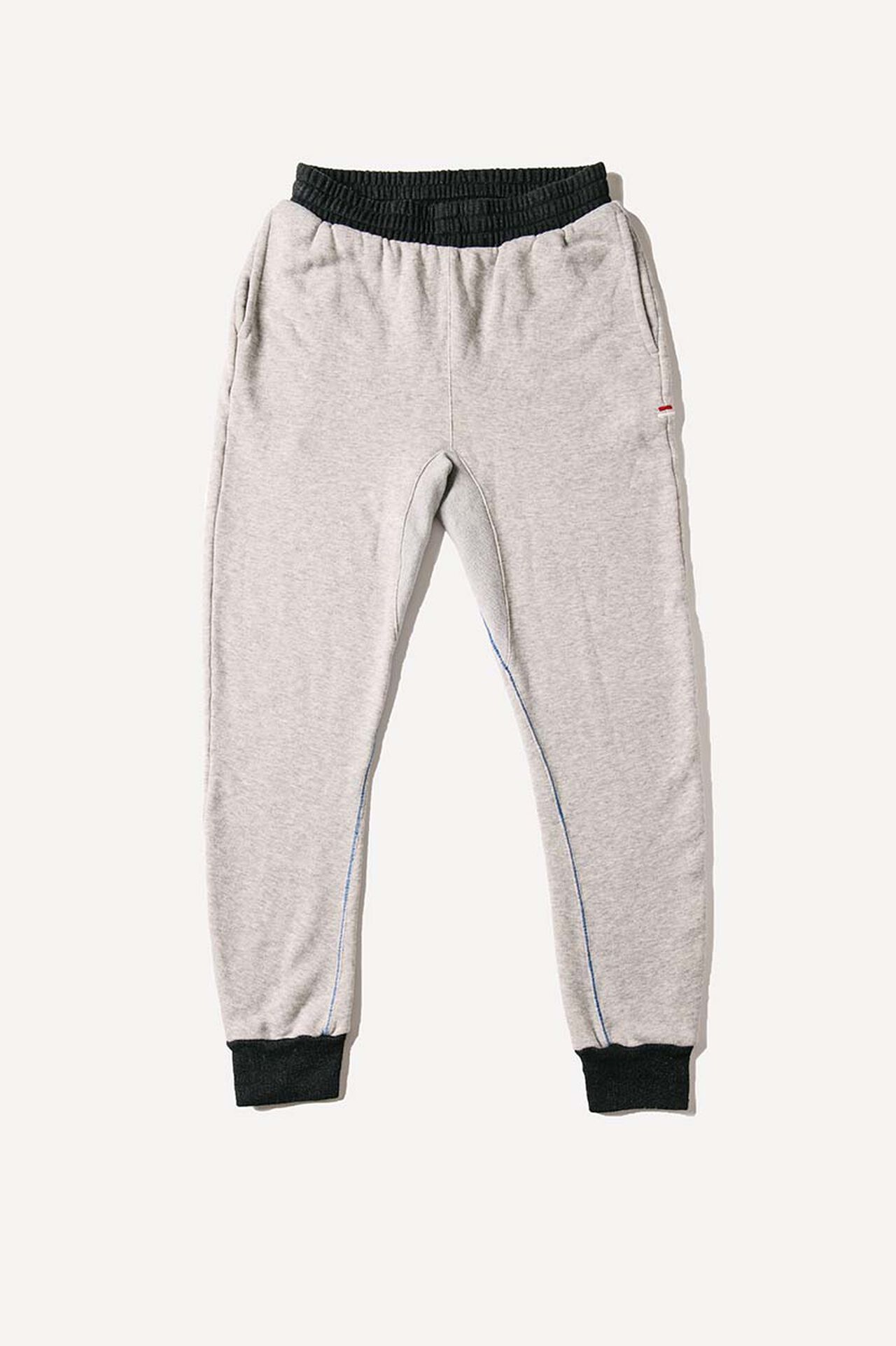 ZU9034SO Loopwheeled Tsuri-ami Grey "ZUIEN" Sweatpants image number 6