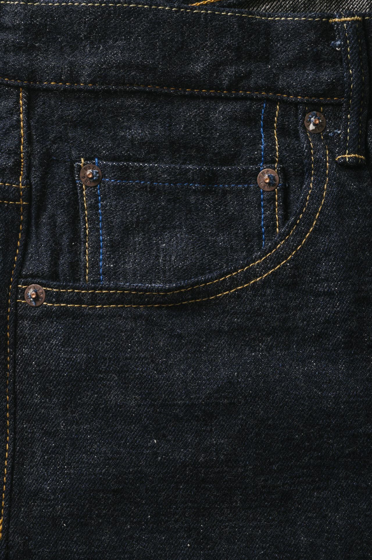 TT 12.5oz "天 (Ten)" Tapered Jeans image number 12