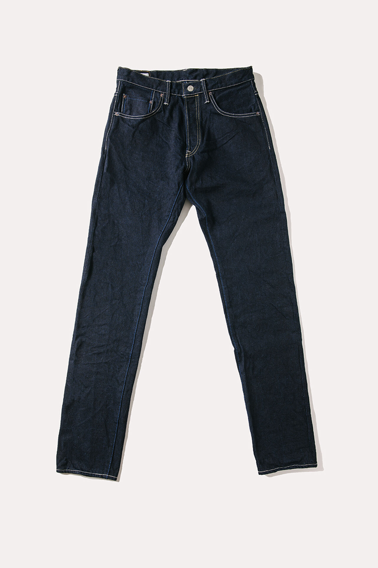 YUHT 16.5oz Natural Indigo "Yurai" High Tapered Jeans,, large image number 10