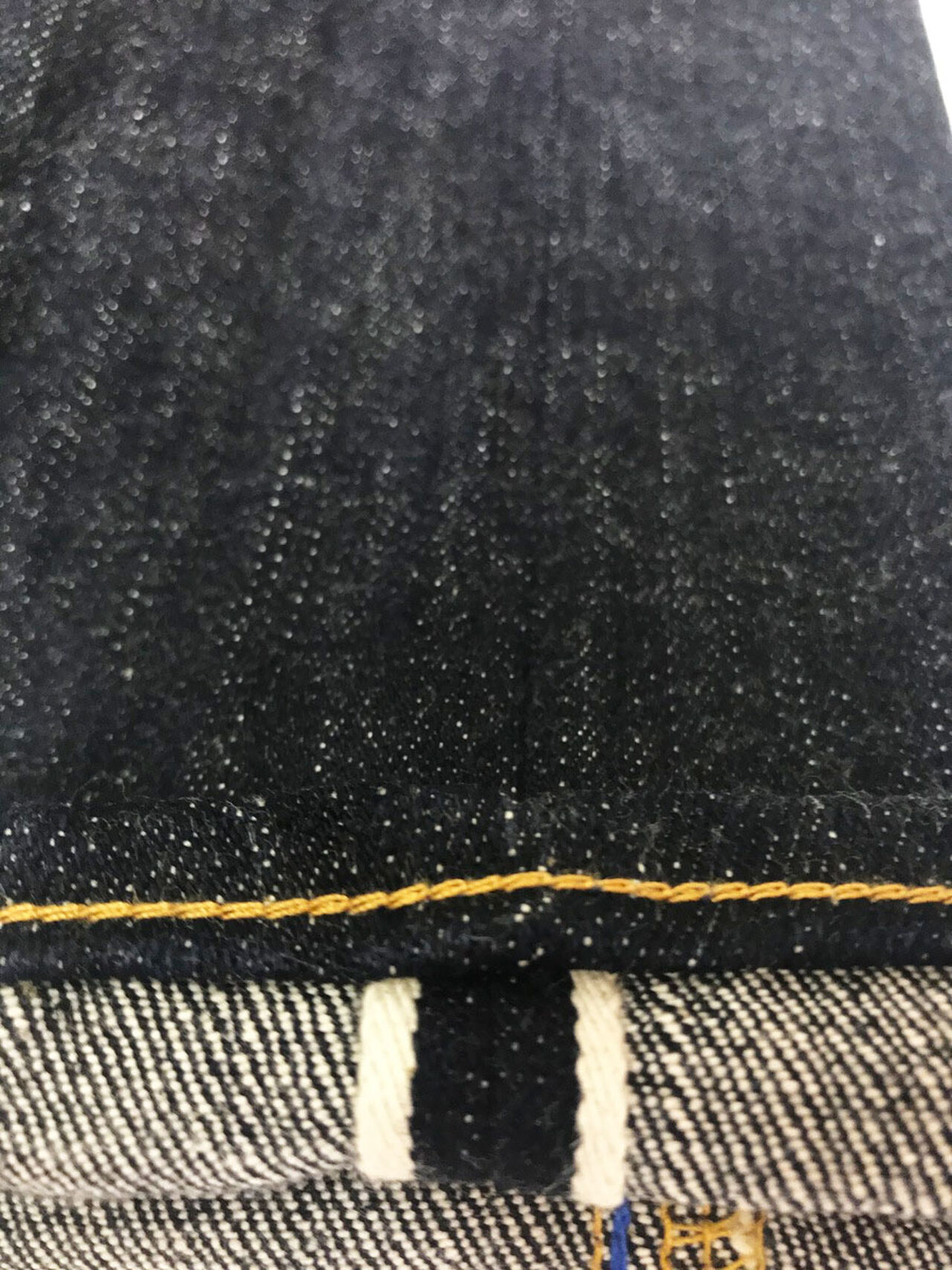 NSXT 16oz "SEN" Natural Indigo Extreme Tapered Jeans image number 9