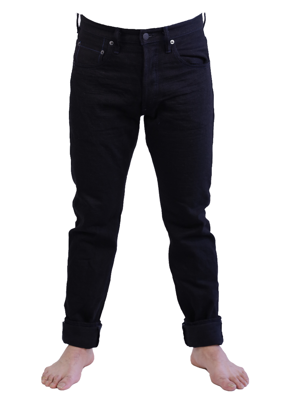 Buy BKHT 15.5oz Black Denim High Tapered for USD 285.00 | Tanuki Buy BKHT 15.5oz Black Denim High Tapered for USD 285.00 | Tanuki