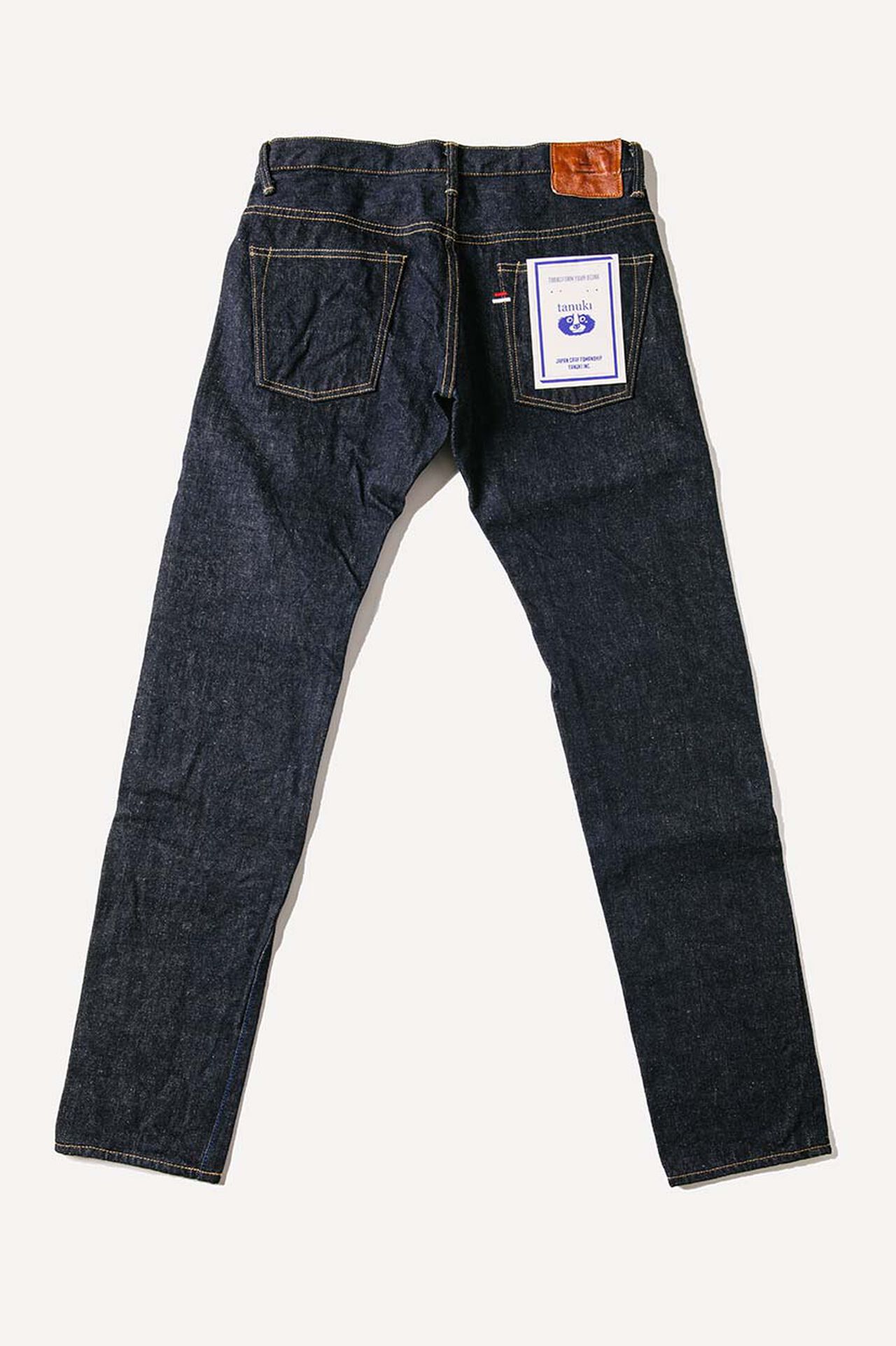 NT 16.5oz "Natural Indigo" Tapered Jeans-One Wash-32 image number 5