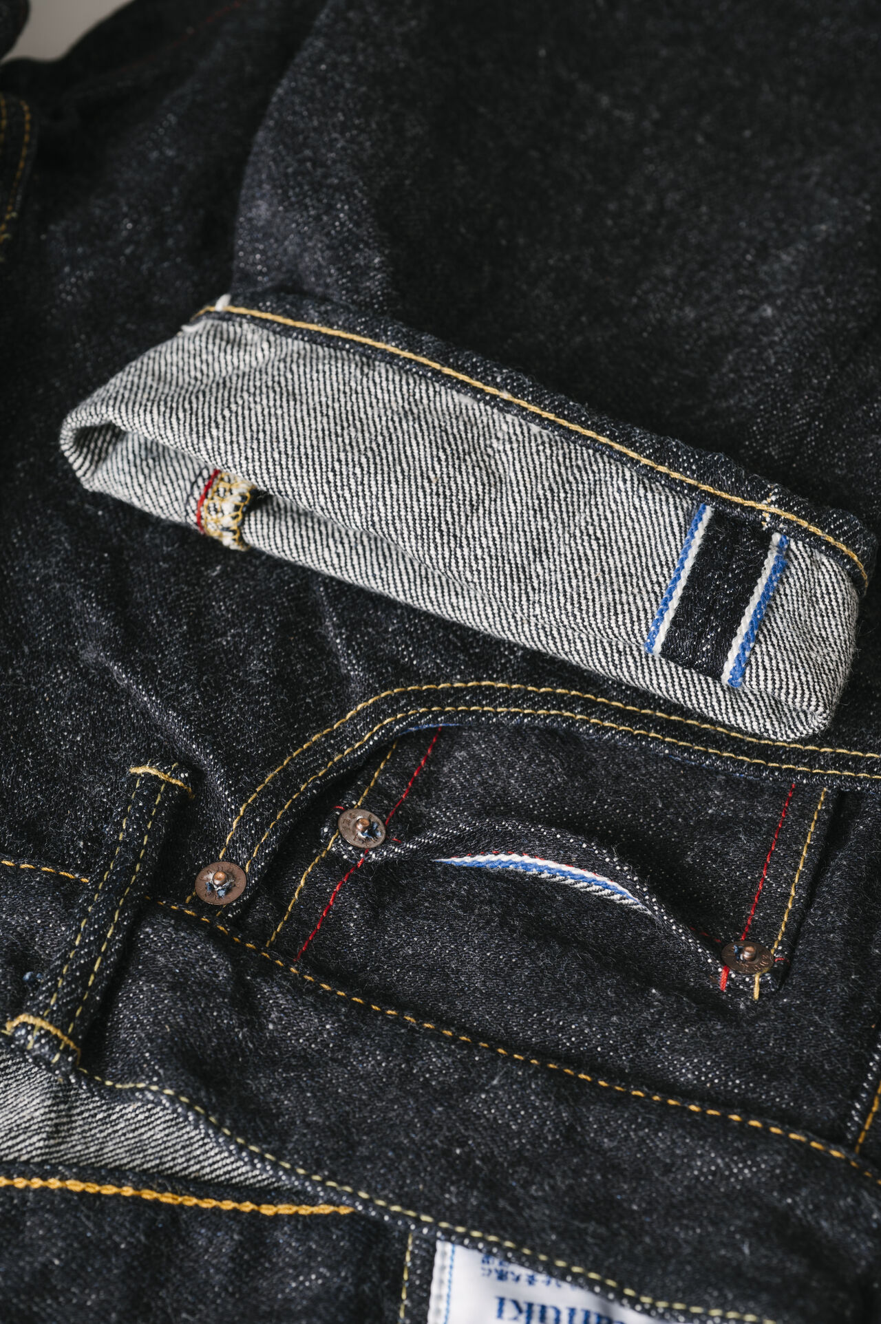 RCT 16.5OZ Red Cast Tapered Jeans image number 10