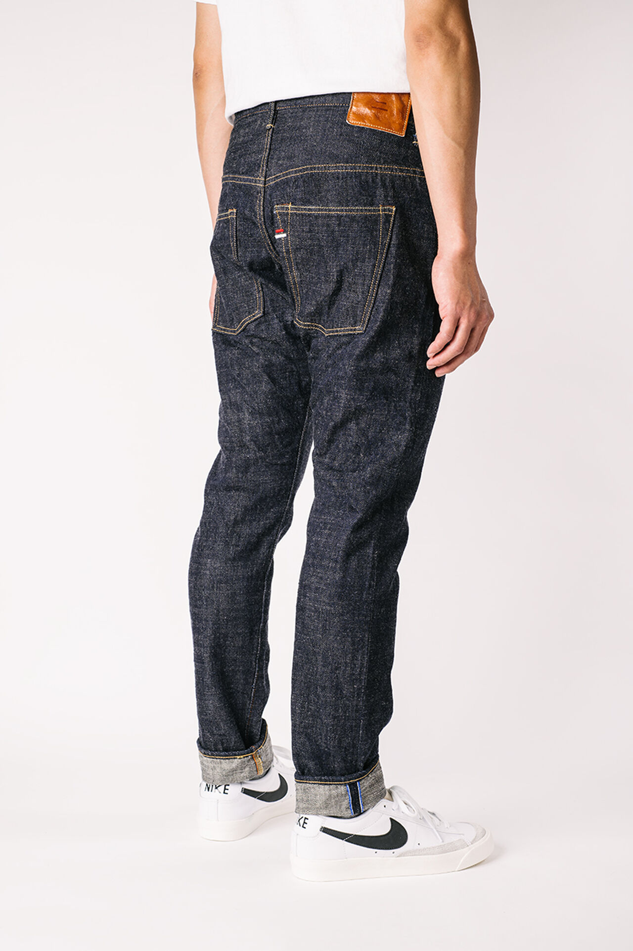 Z0830FU 14oz "FUUMA" Selvedge Street Tapered Jeans image number 4