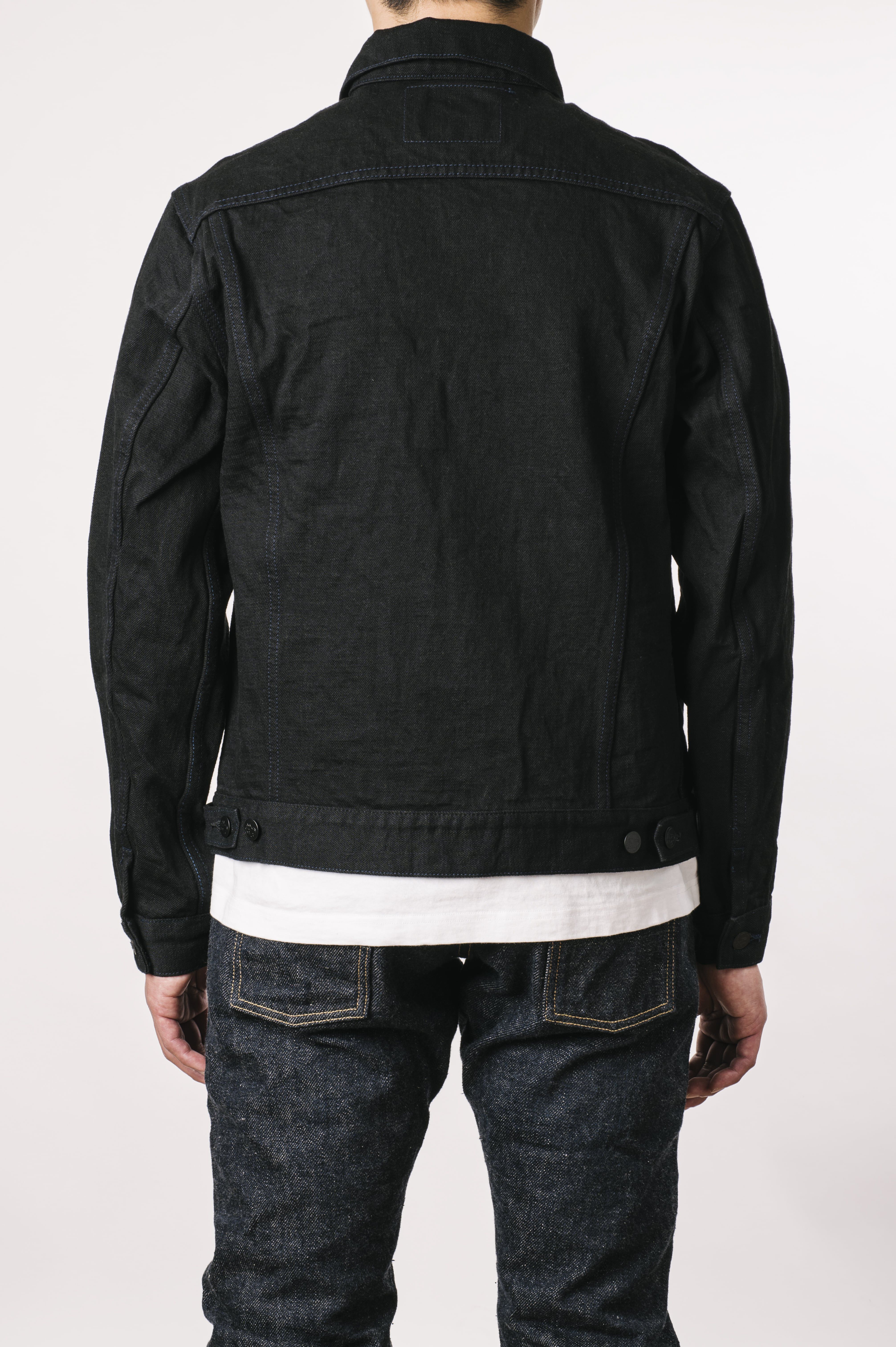 Buy BKJKT3 15.5oz 3rd type Jacket with handwarmers-40-One Wash for