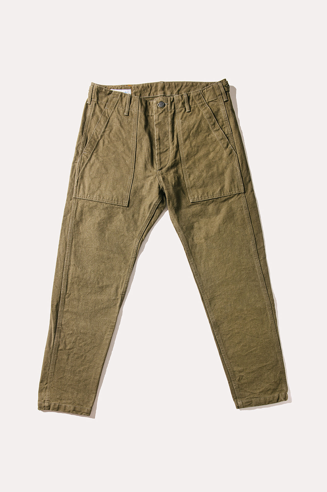 YO0905BKROLV 25OZ UTILITY OLIVE PANTS,, large image number 6