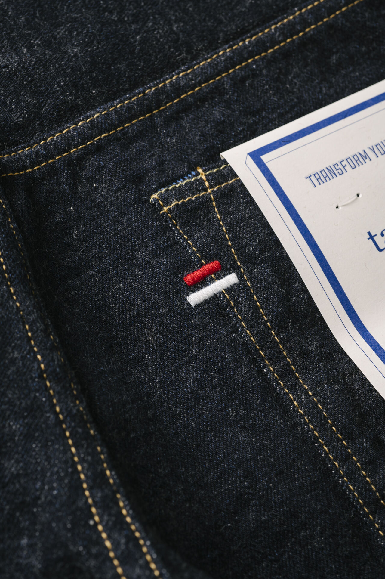 TT 12.5oz "天 (Ten)" Tapered Jeans image number 7