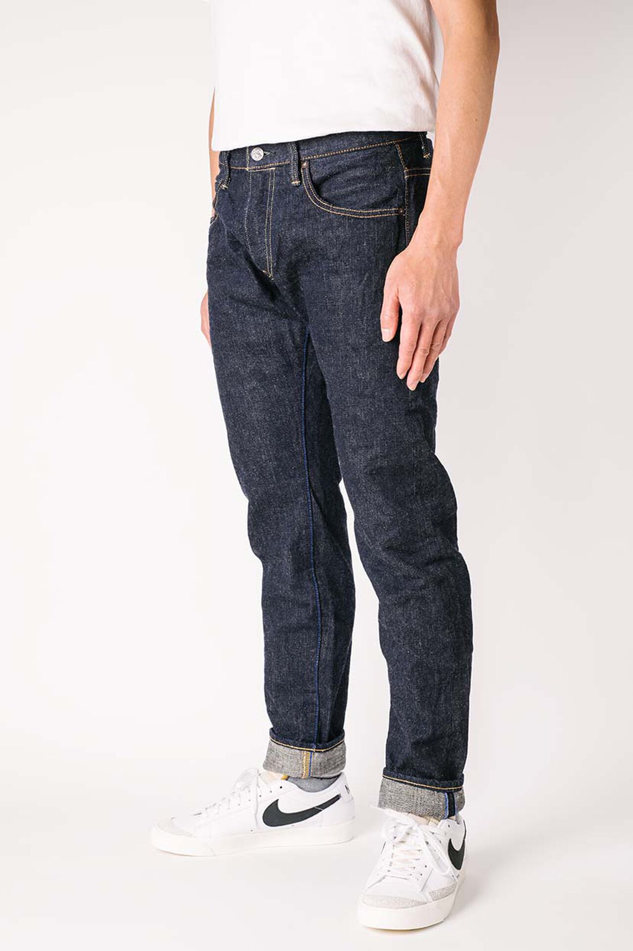 NT 16.5oz "Natural Indigo" Tapered Jeans-One Wash-32,, large image number 3