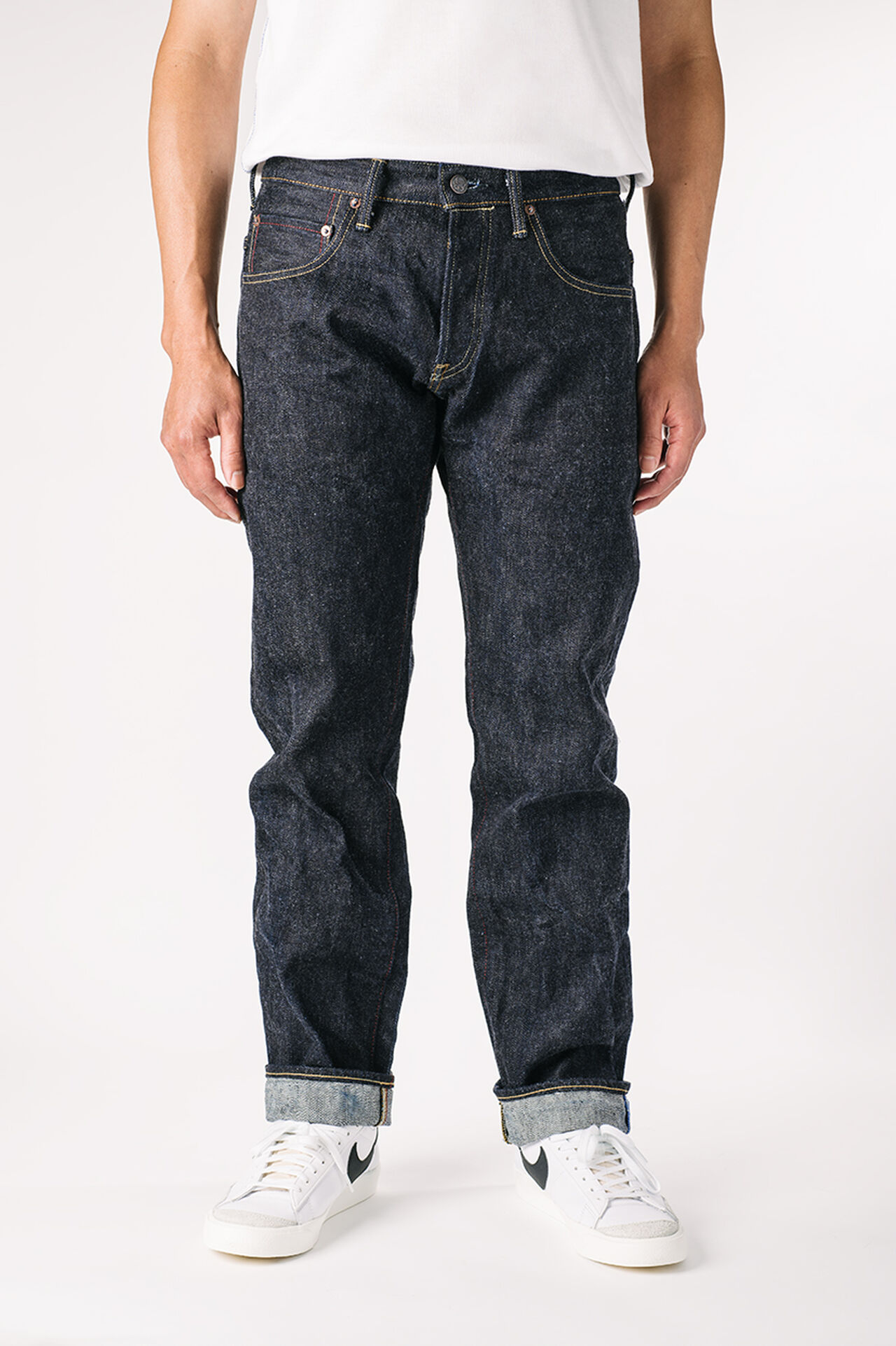 RCSST 16.5oz Redcast Slim Straight Jeans image number 0