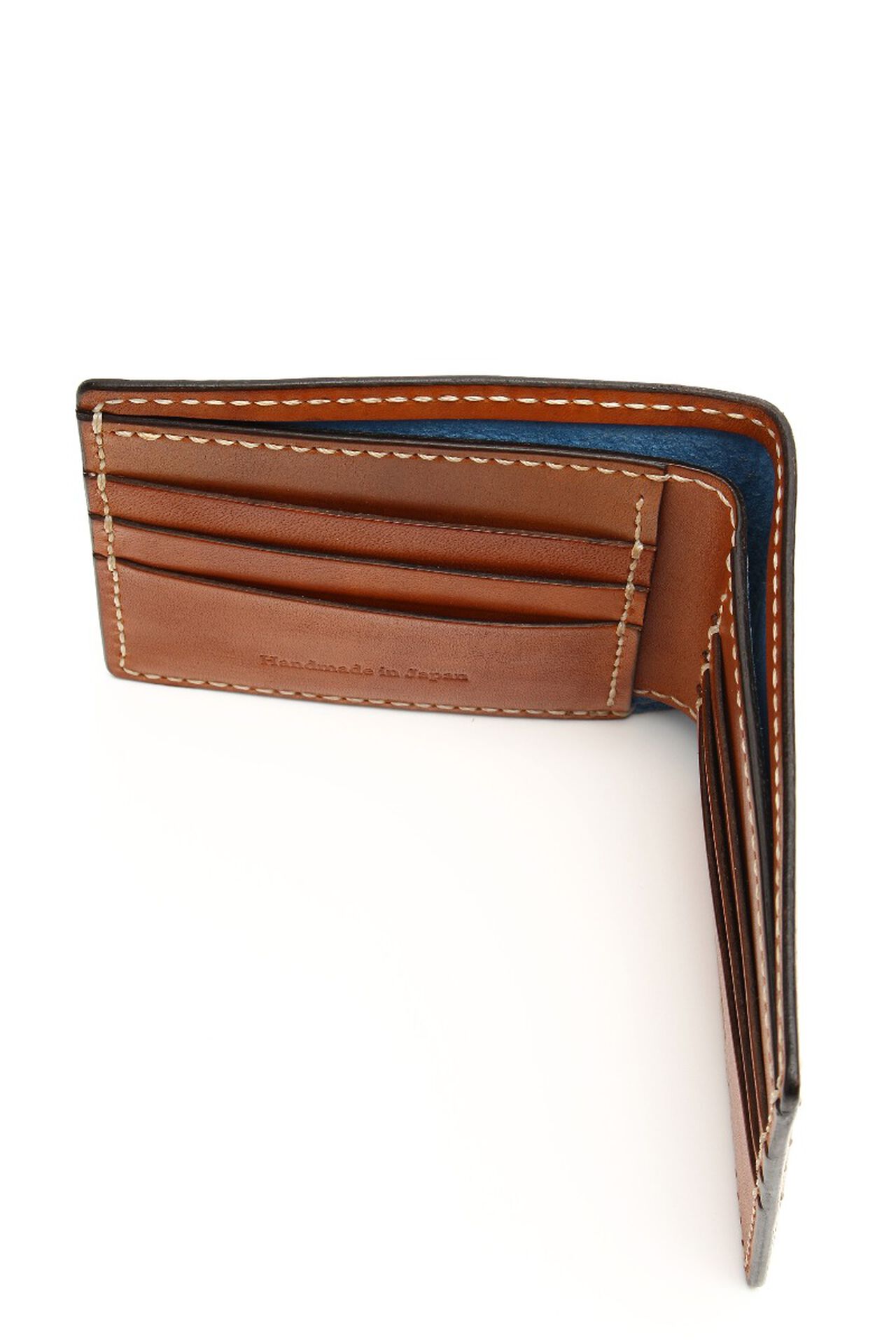 Saddle Short Wallet without Coin Pocket (BROWN),, large image number 6