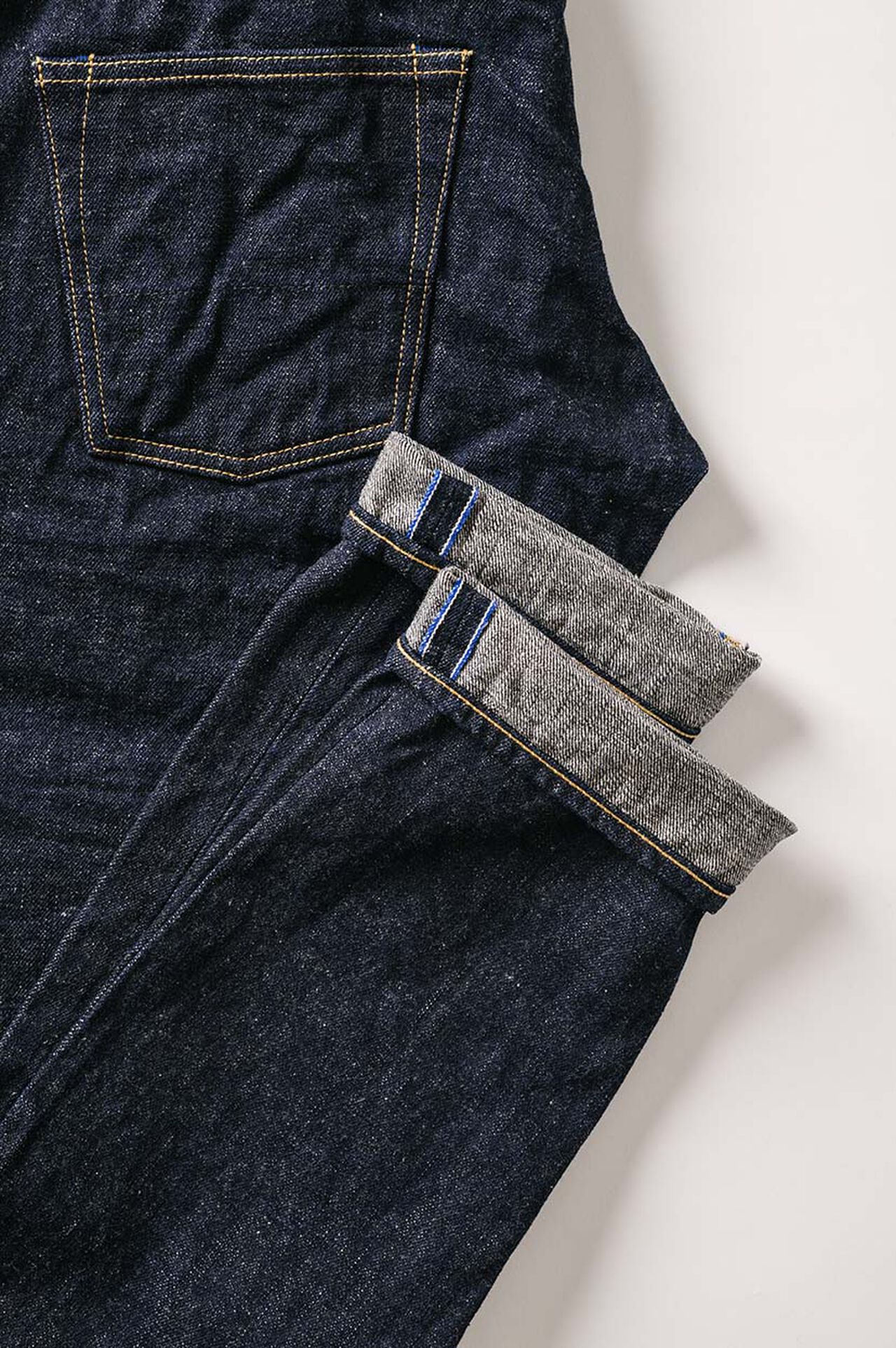 NT 16.5oz "Natural Indigo" Tapered Jeans-One Wash-32 image number 8