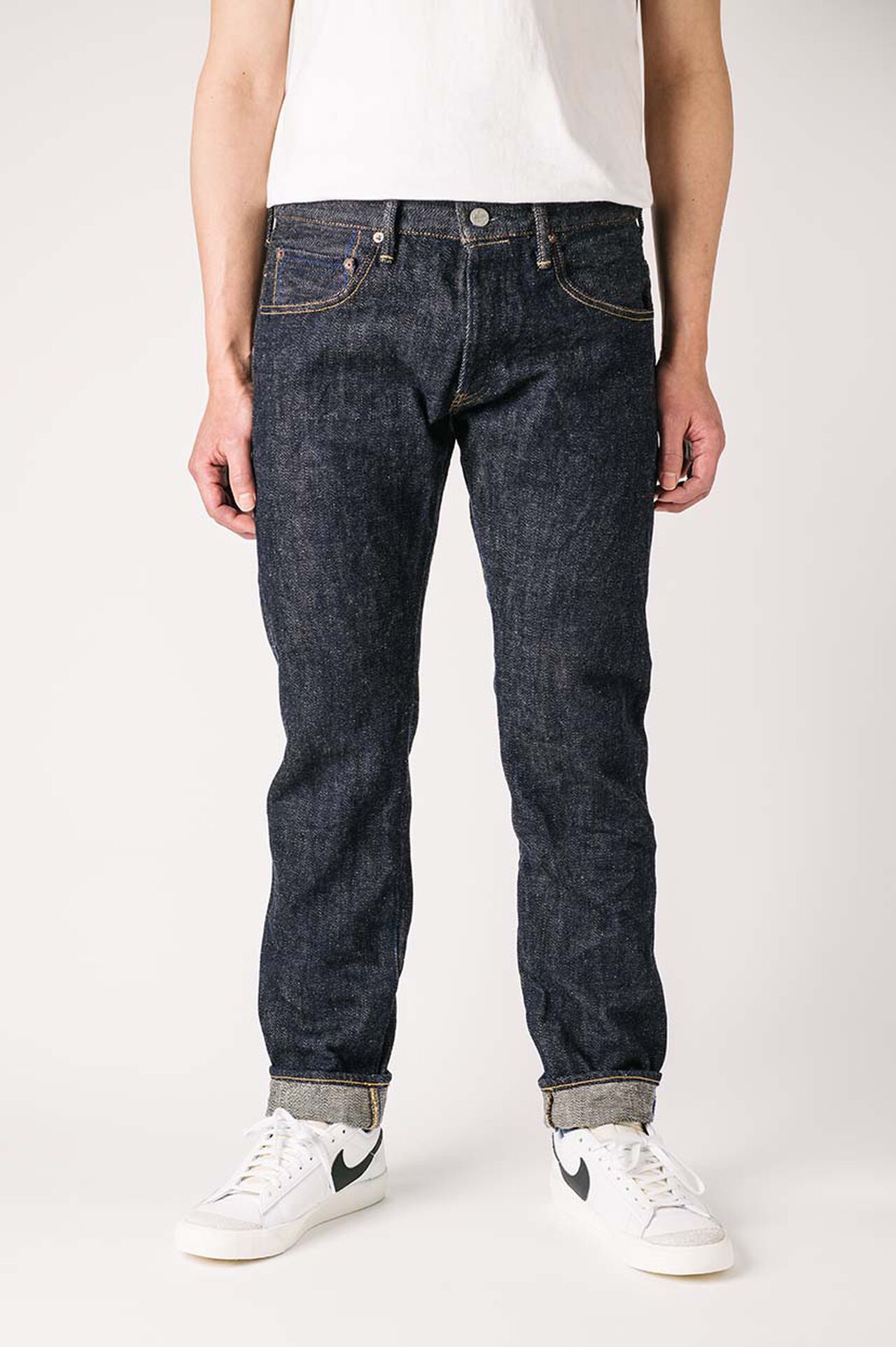 MI9894T 
"Miyabi" 18.7oz Tapered Jeans,, large image number 0