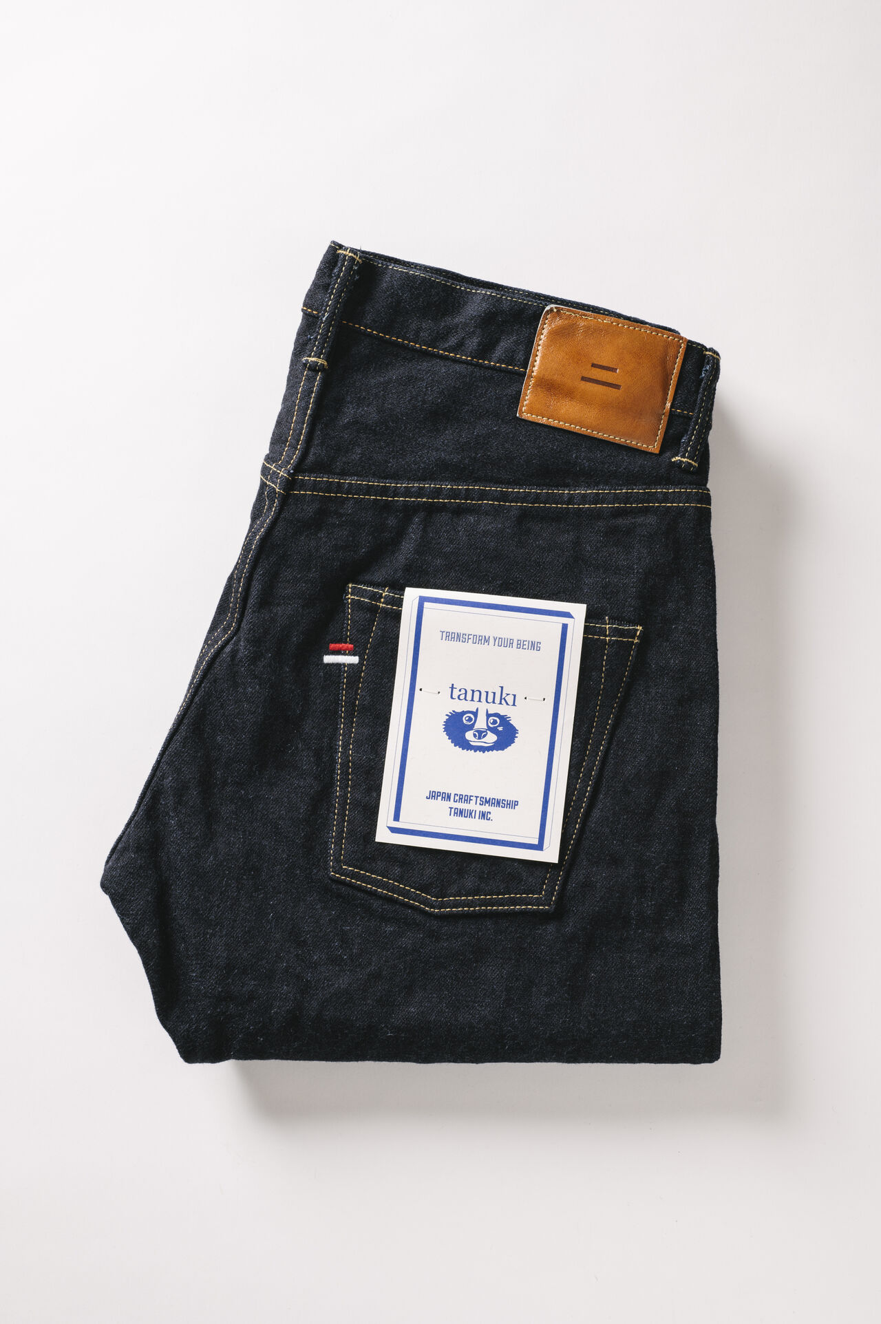 AMHT 15oz "AMAGUMO" ハイライズテーパードジーンズ,, large image number 15