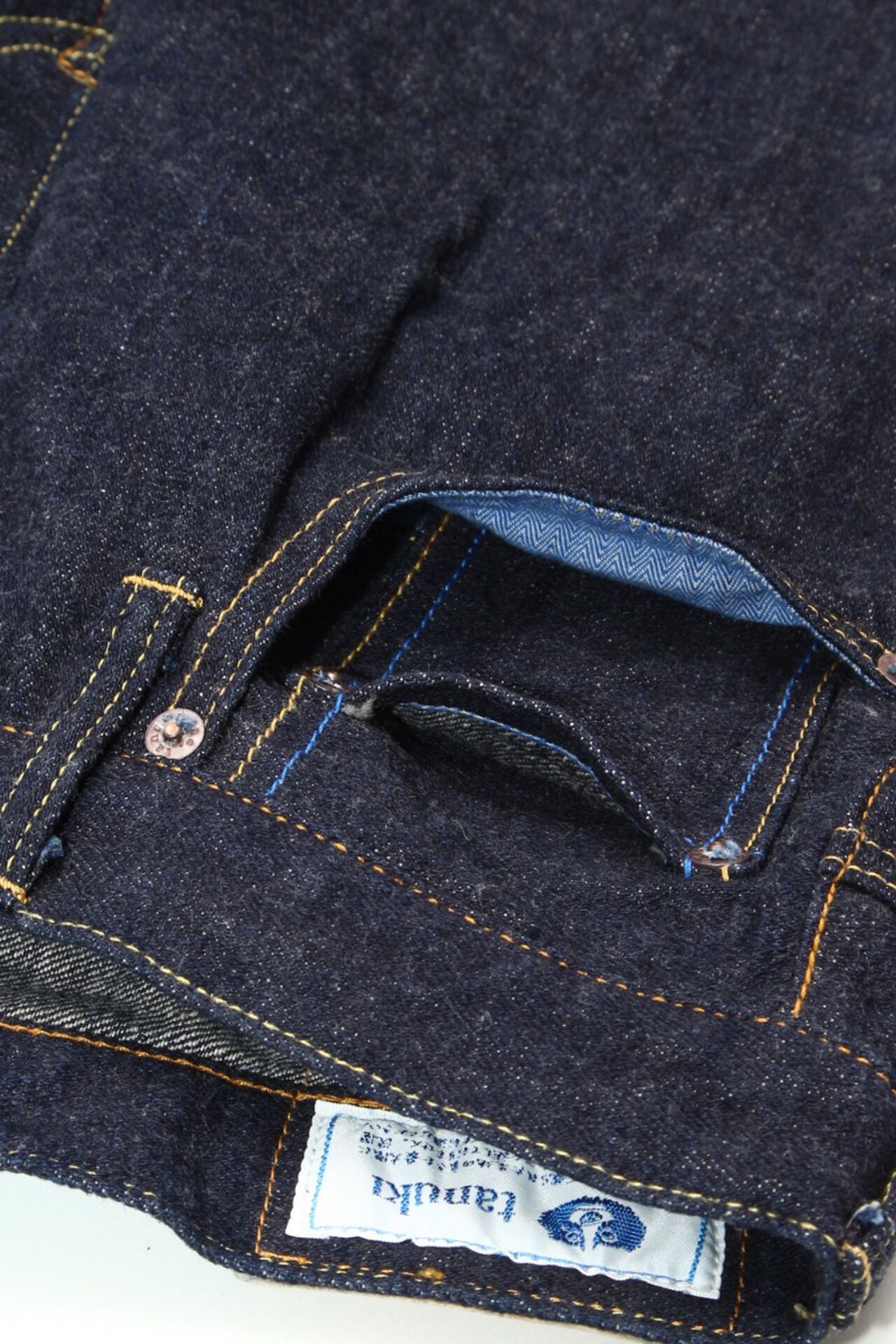 THT 12.5oz "天 (Ten)" High Tapered Jeans,, large image number 6