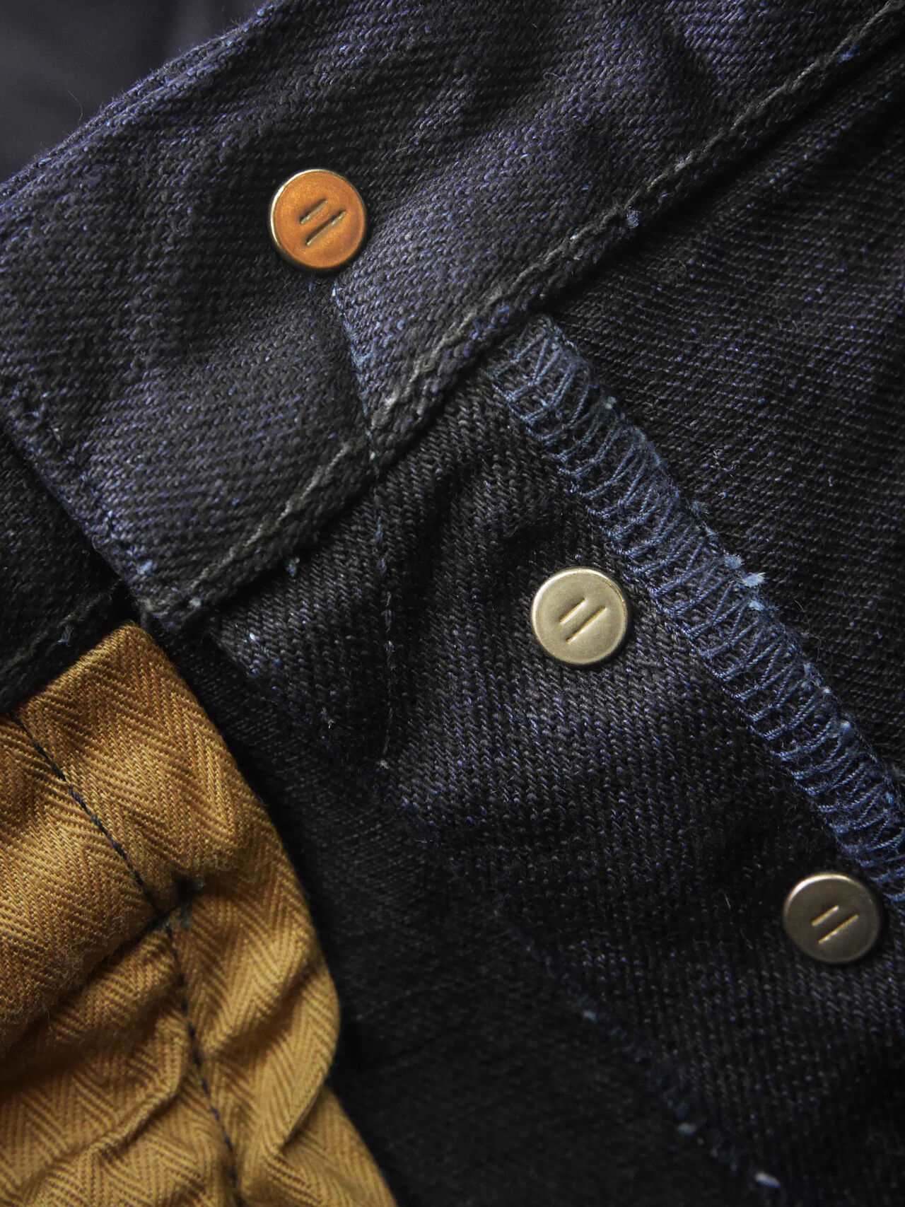 IDT 15oz "IDxID" Tapered Jeans image number 4