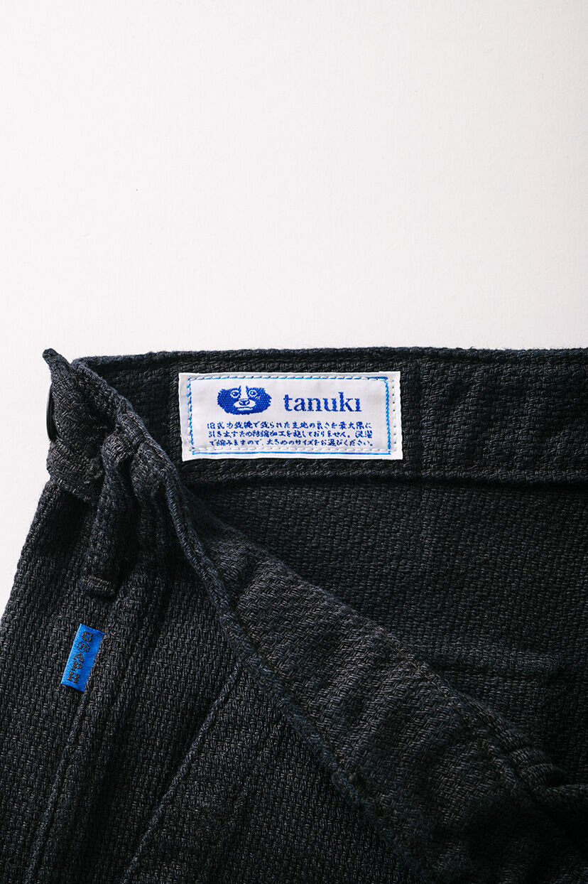 Buy Tanuki x Graph Zero Sumi Overdye Sashiko Ulitlity Pants for