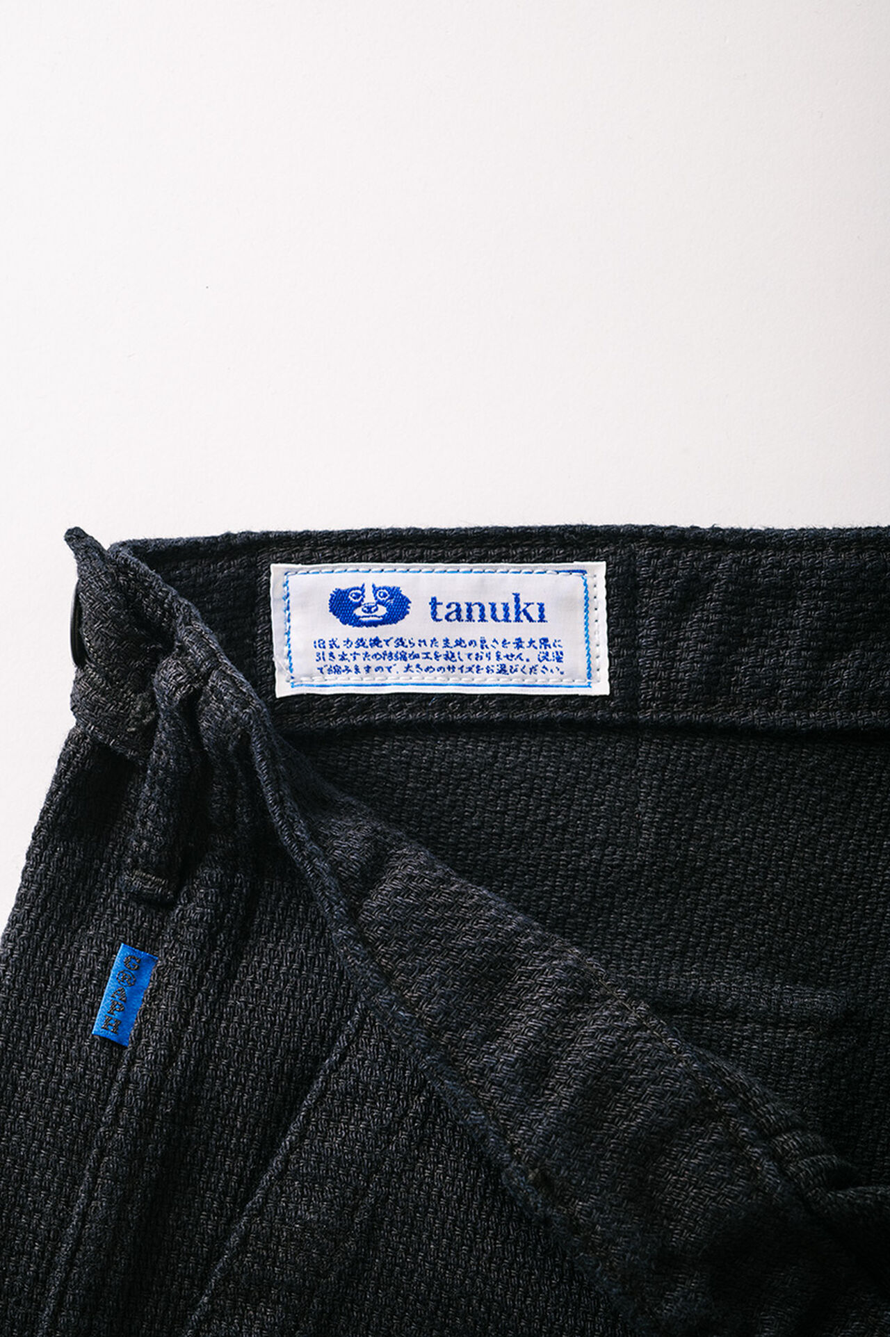 Tanuki x Graph Zero Sumi Overdye Sashiko Ulitlity Pants,, large image number 7