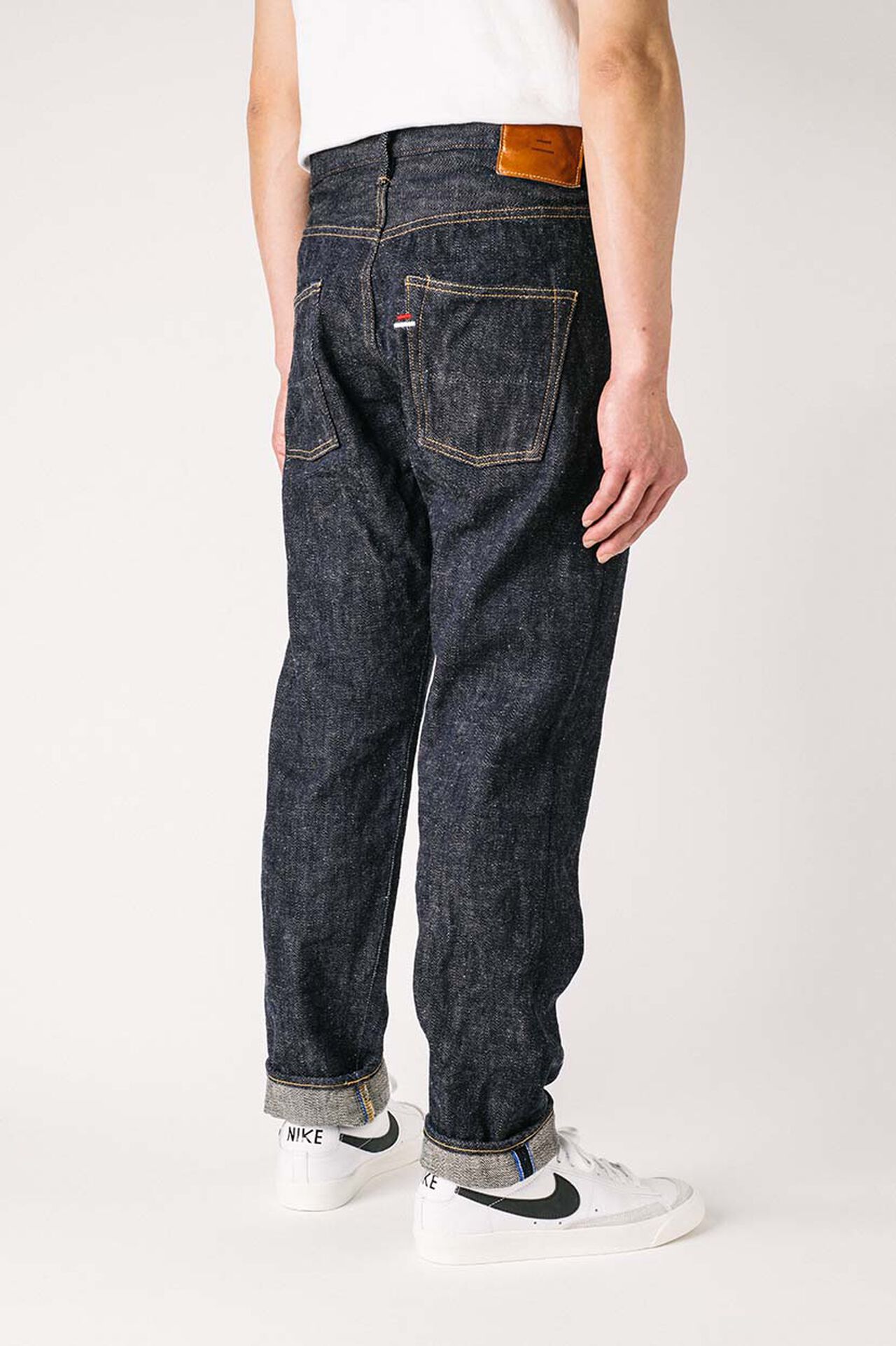 MI8783HT
"Miyabi" 18.7oz 
High Tapered Jeans,, large image number 3