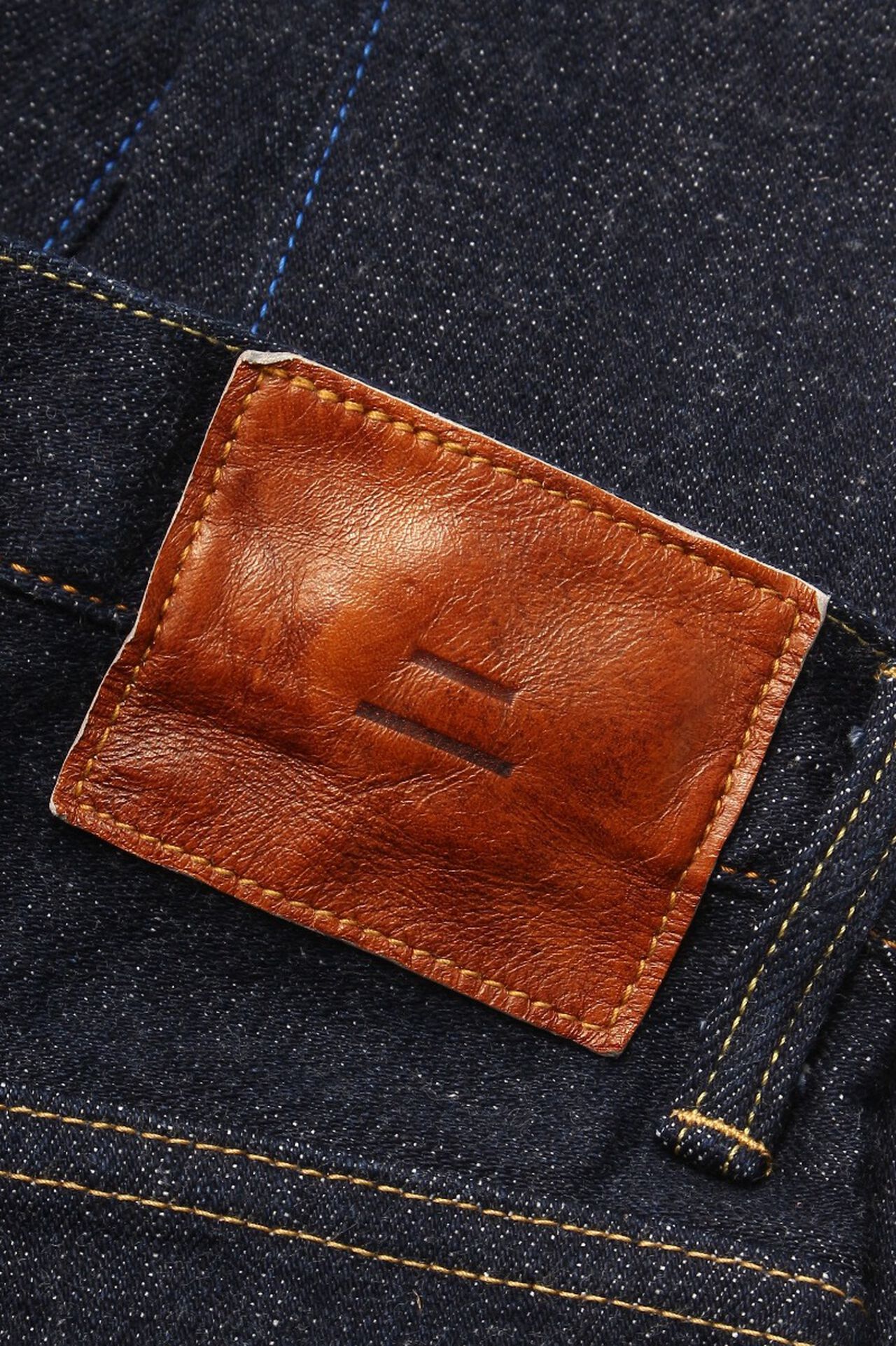 NST 16oz "SEN" ナチュラルインディゴテーパードジーンズ image number 13