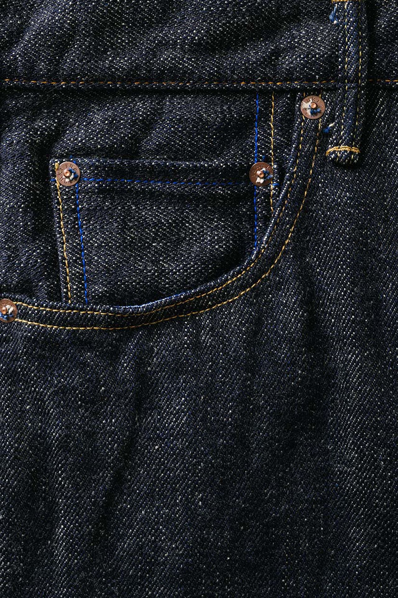 MIHT 18.7oz "Miyabi" ハイライズテーパードジーンズ,, large image number 11