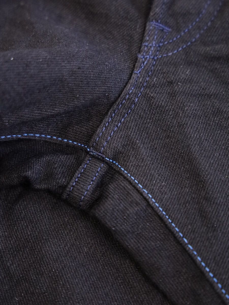 Buy BKHT 15.5oz Black Denim High Tapered for TWD 5715 | Tanuki