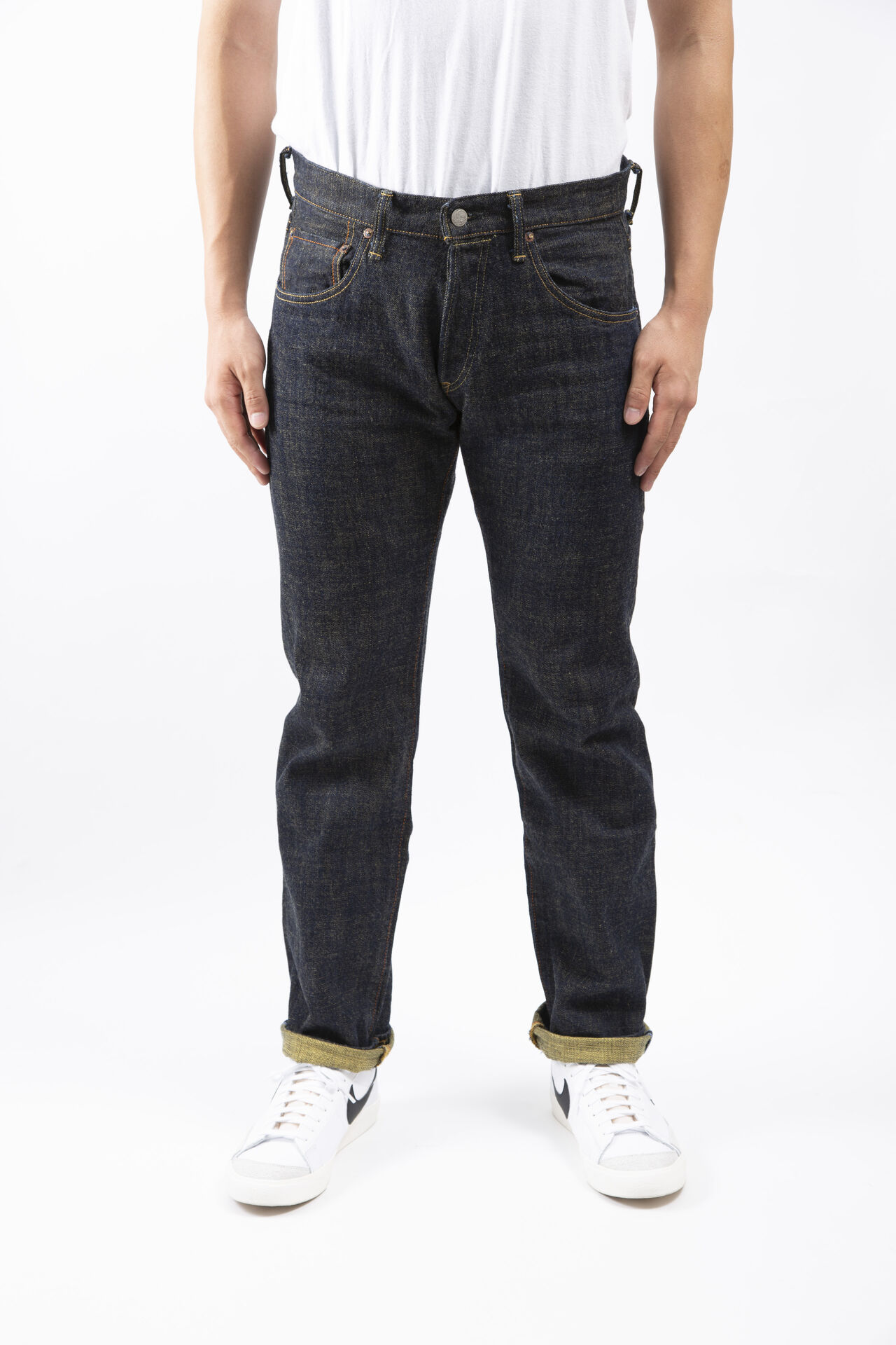 Slim Straight SOGA 15oz Jeans,, large image number 0