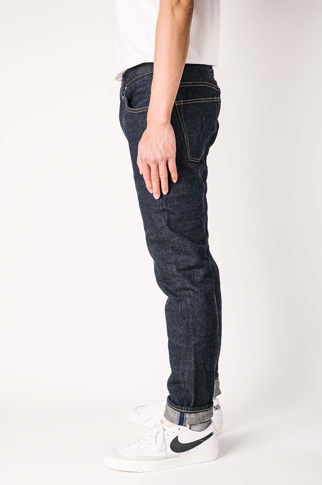 NT 16.5oz "Natural Indigo" Tapered Jeans-One Wash-32,, large image number 2