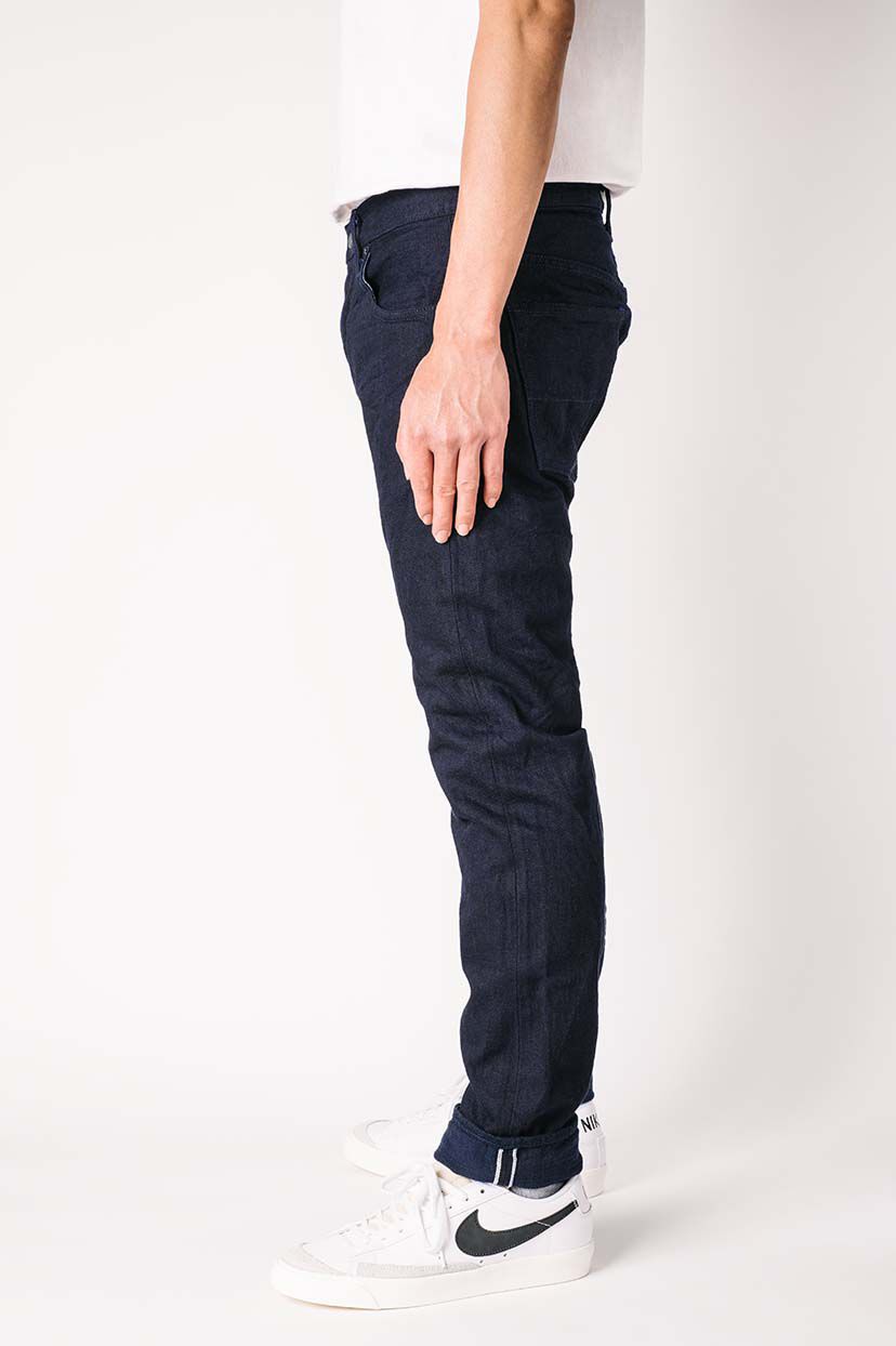 【COLOR iN ID】string wide denim Type 00 14.1oz Selvedge Denim Pant - Light Washed Indigo
