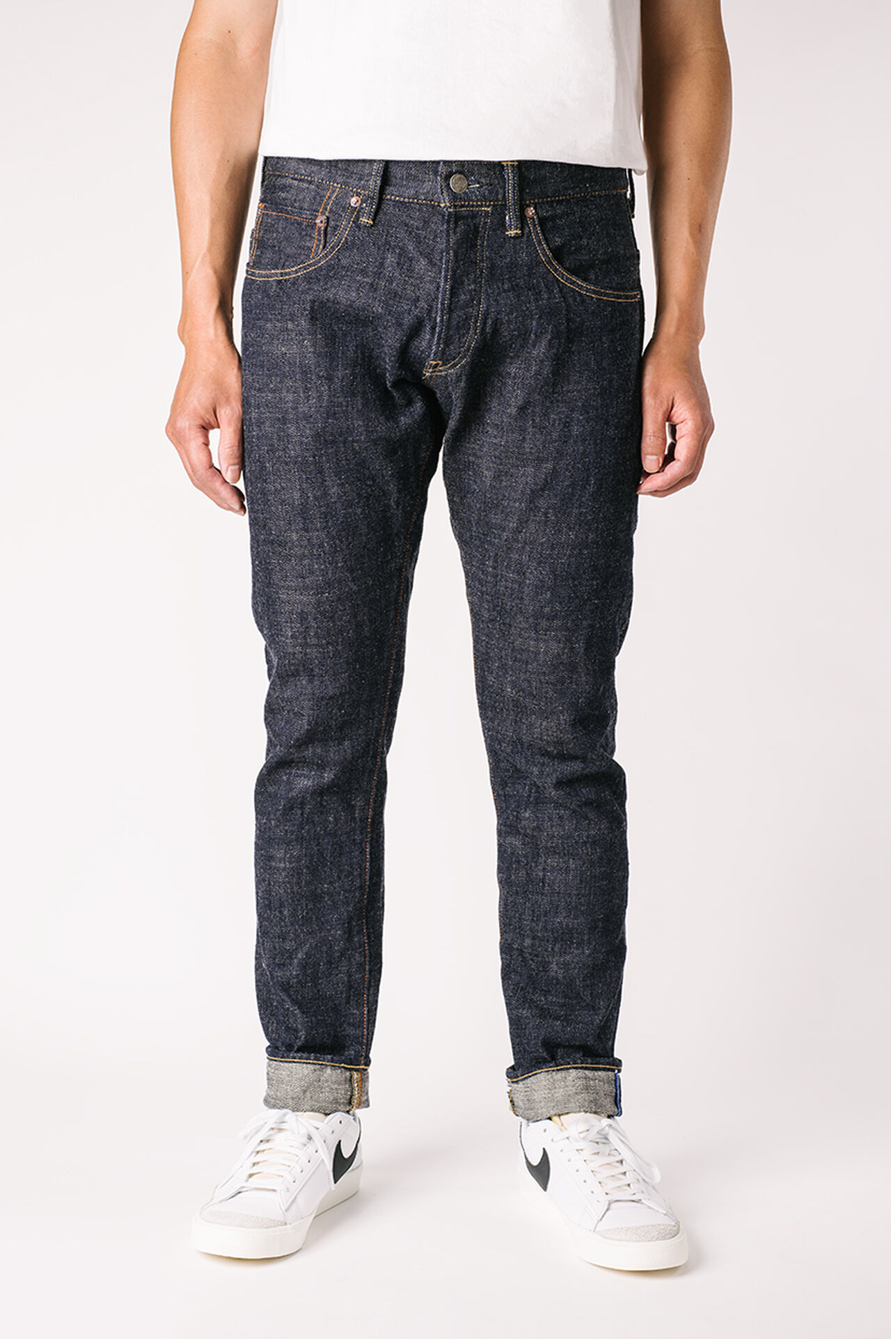 Z0830FU 14oz "FUUMA" Selvedge Street Tapered Jeans image number 0