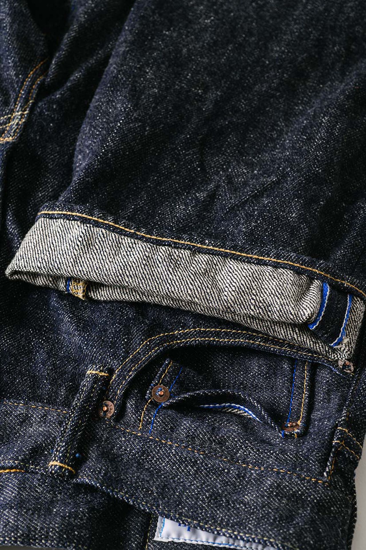 MI0805R
"Miyabi" 18.7oz Regular Straight Jeans image number 8