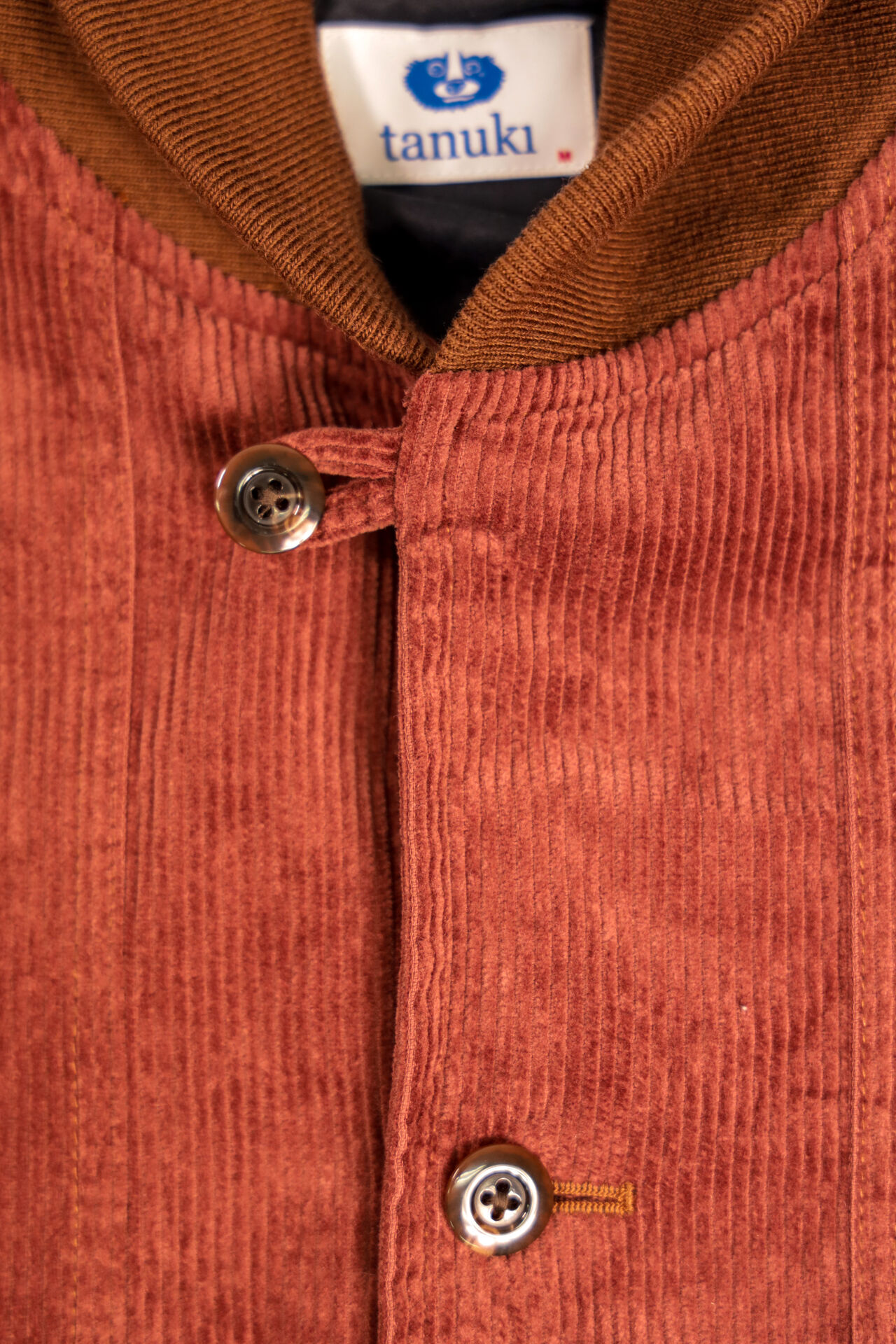 TNK501SZA "Sazanami" Corduroy Jacket (Brown) image number 5