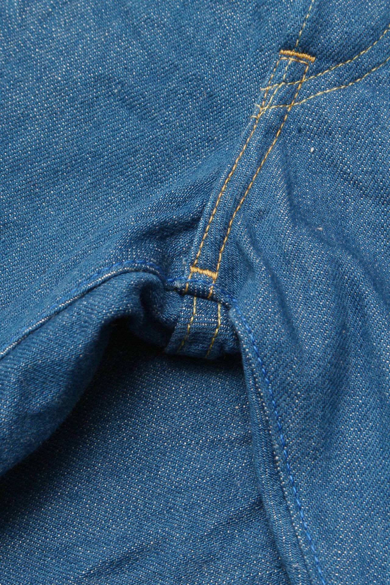 KHT 13oz "Kaze" Fade Blue High Tapered Jeans,, large image number 10