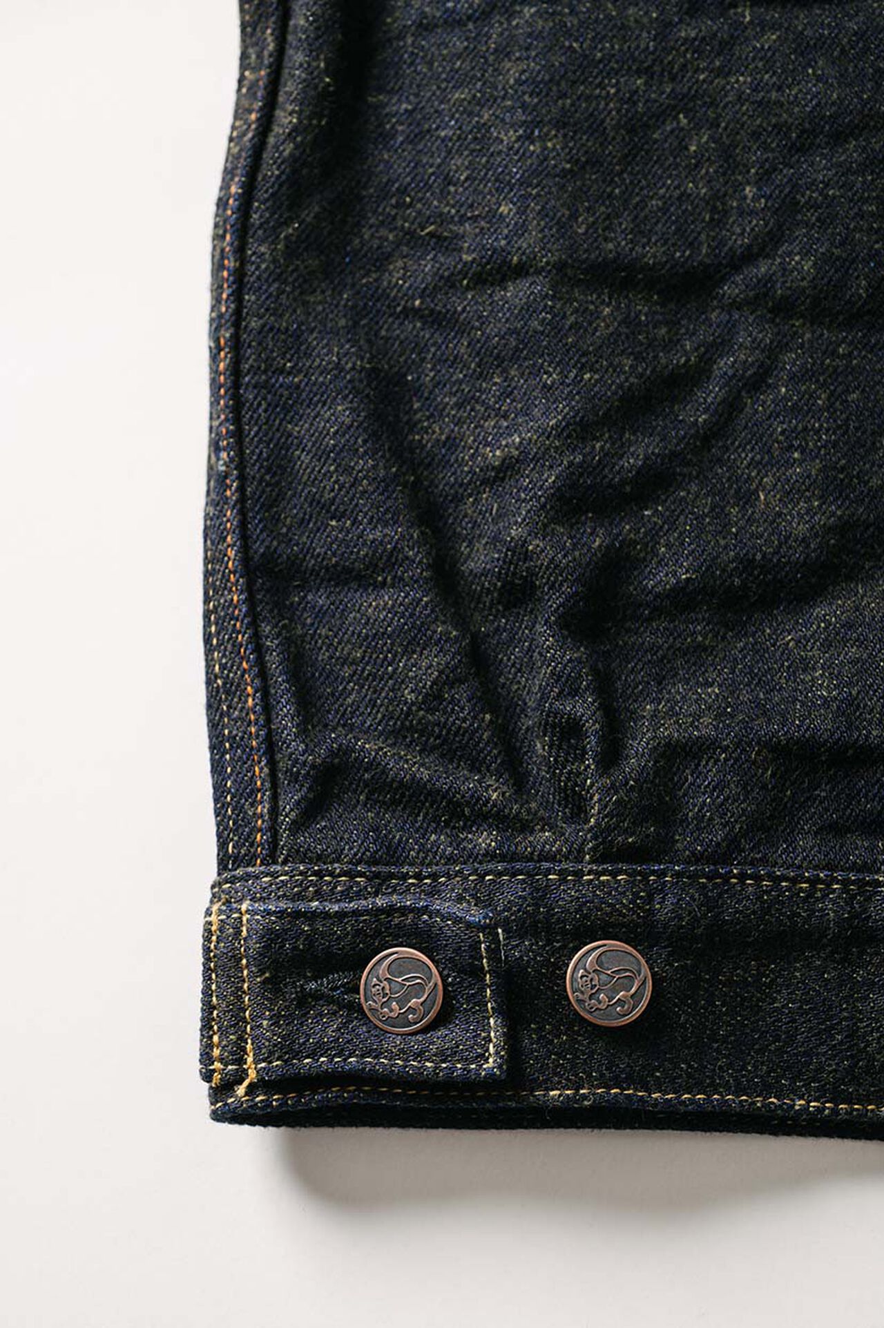 HKJKT2 19.5oz "Heavy Kusaki" ハンドウォーマー付2ndタイプジャケット,, large image number 5