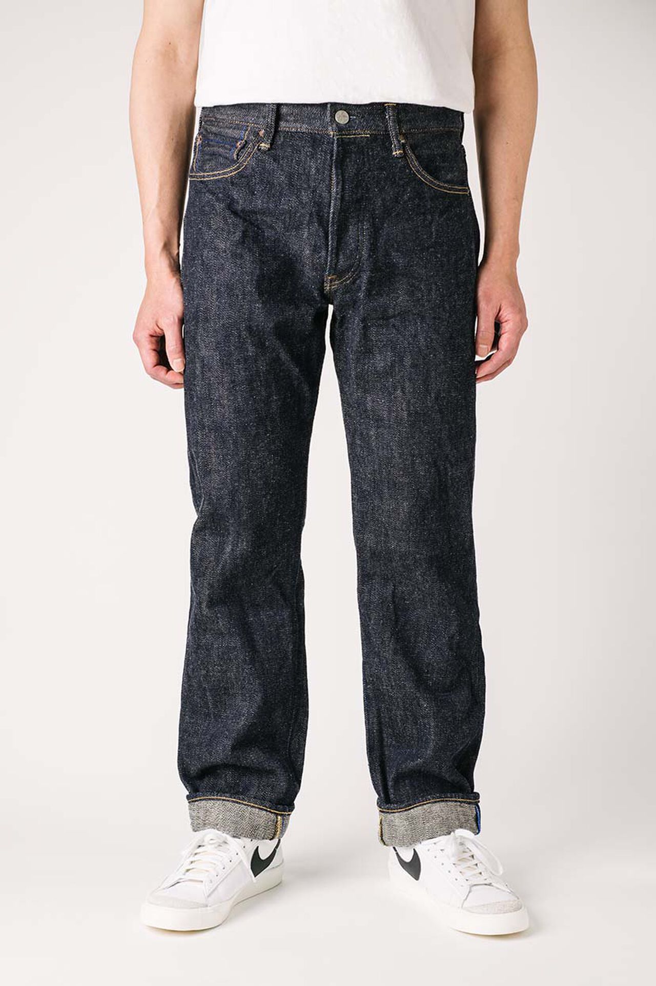 MI0805R
"Miyabi" 18.7oz Regular Straight Jeans image number 0