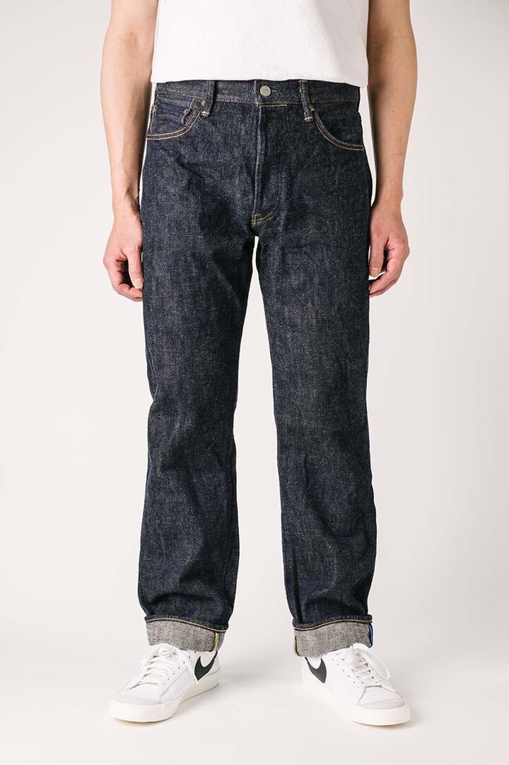 MI0805R
"Miyabi" 18.7oz Regular Straight Jeans