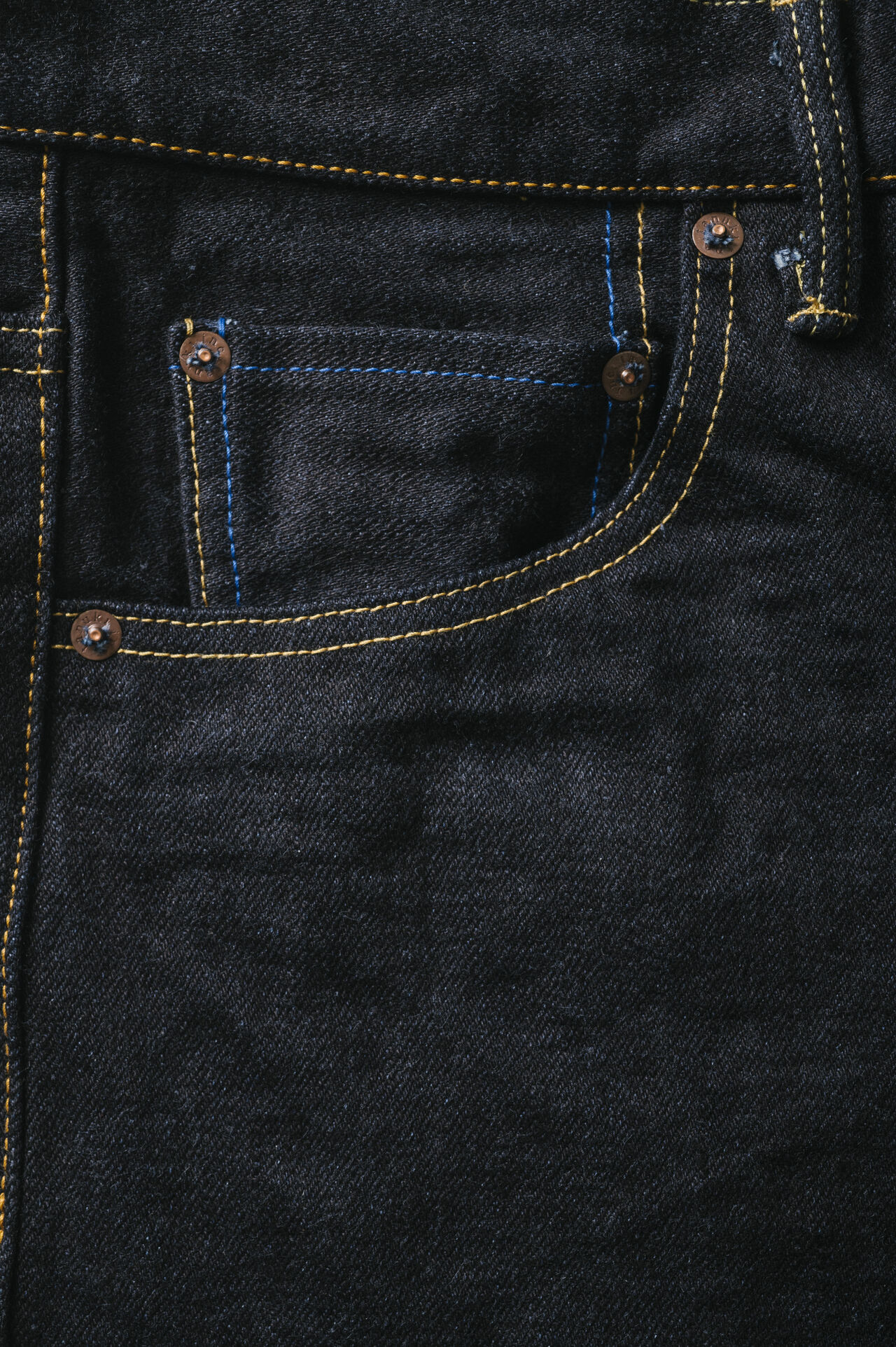 AMHT 15oz "AMAGUMO" ハイライズテーパードジーンズ,, large image number 12