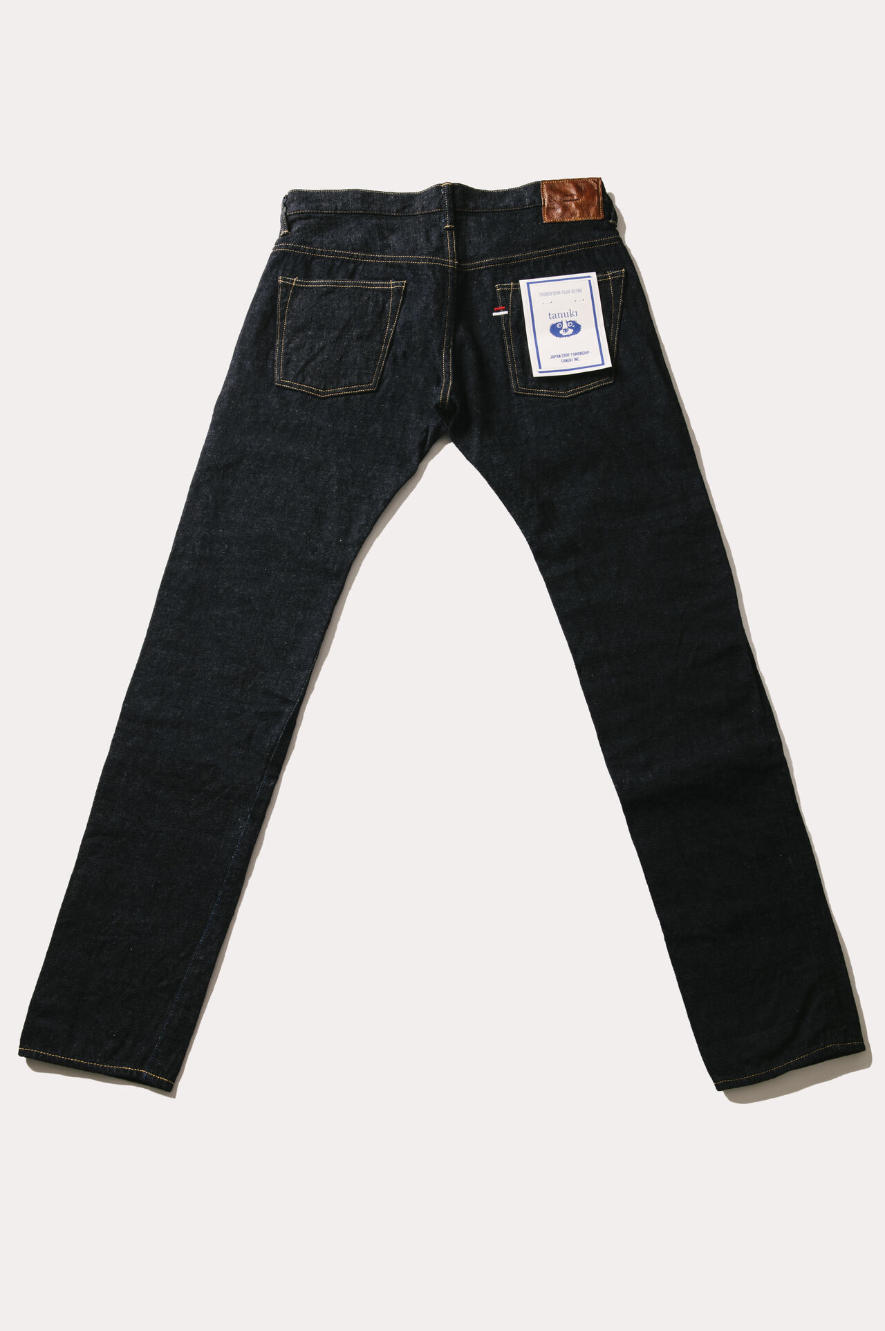 TT 12.5oz "天 (Ten)" Tapered Jeans,, large image number 6