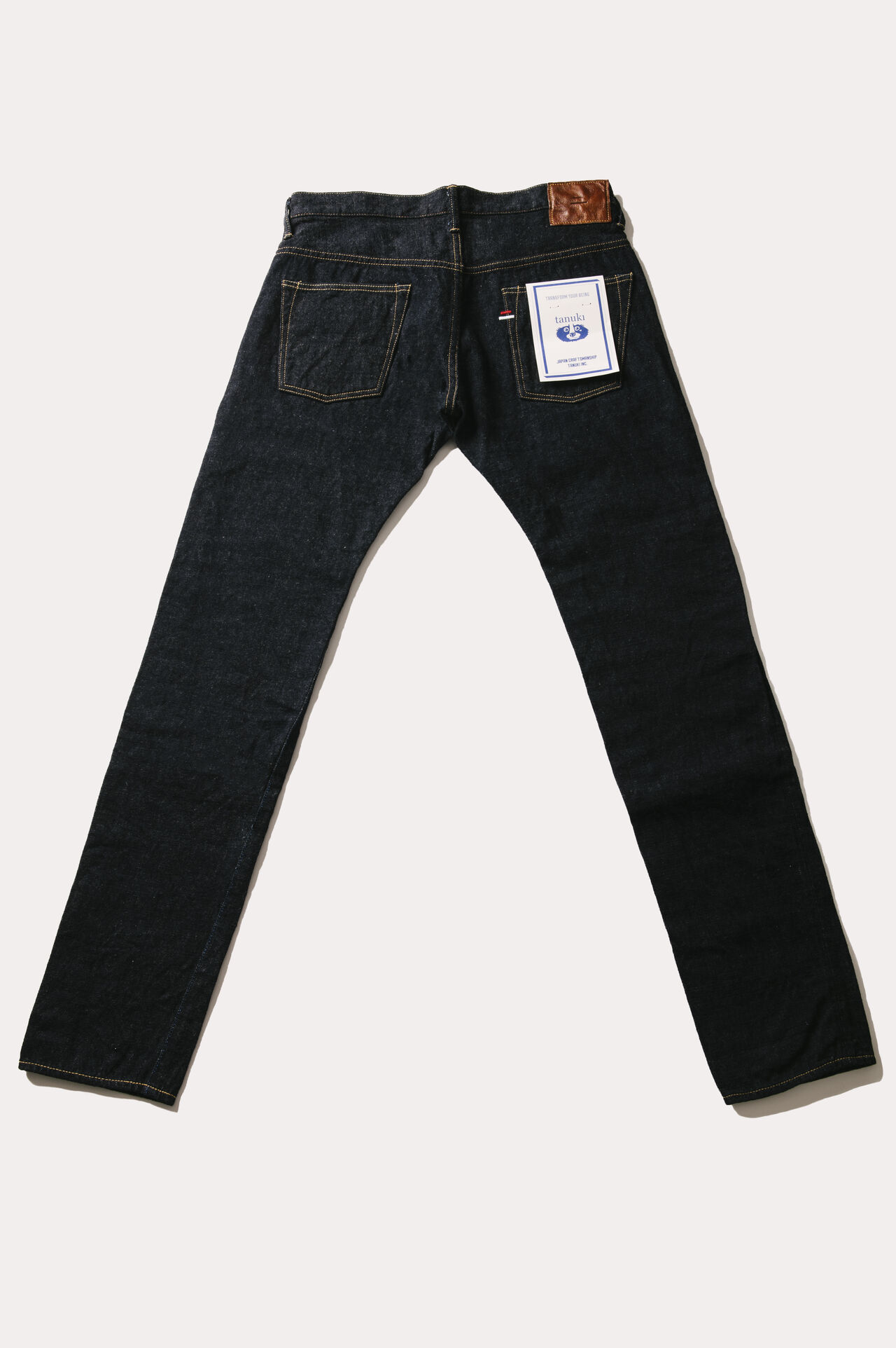 TT 12.5oz "天 (Ten)" Tapered Jeans image number 6