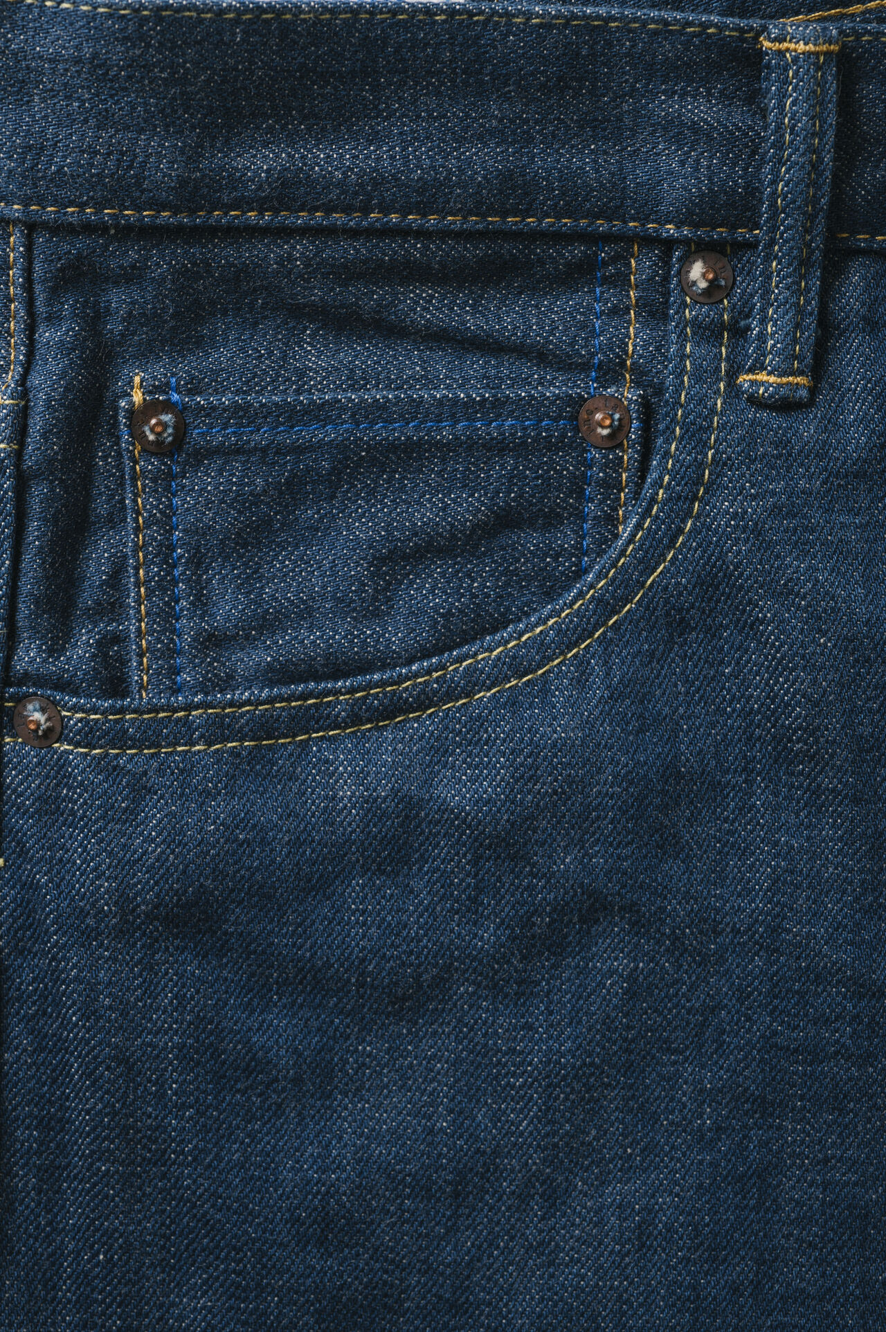 KDT 13oz "Kaze" Fade Blue Selvedge Draft Tapered Jeans,, large image number 12